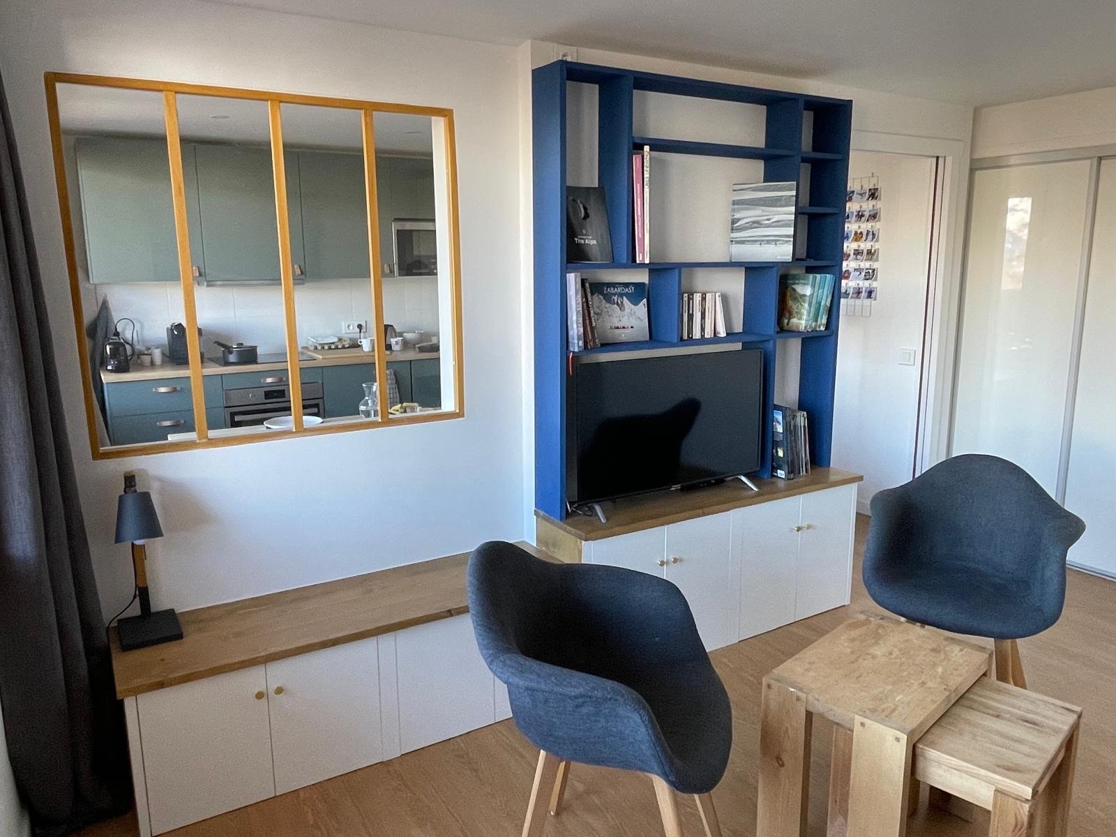 Les Coches-Montchavin skis aux pieds 