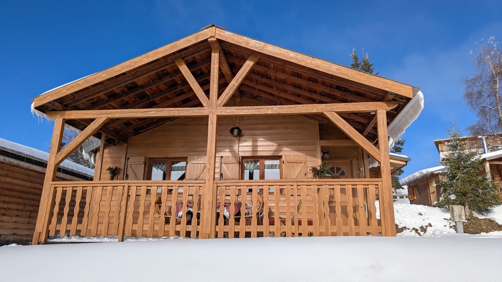 le Hedi chalet avec vue exceptionnelle