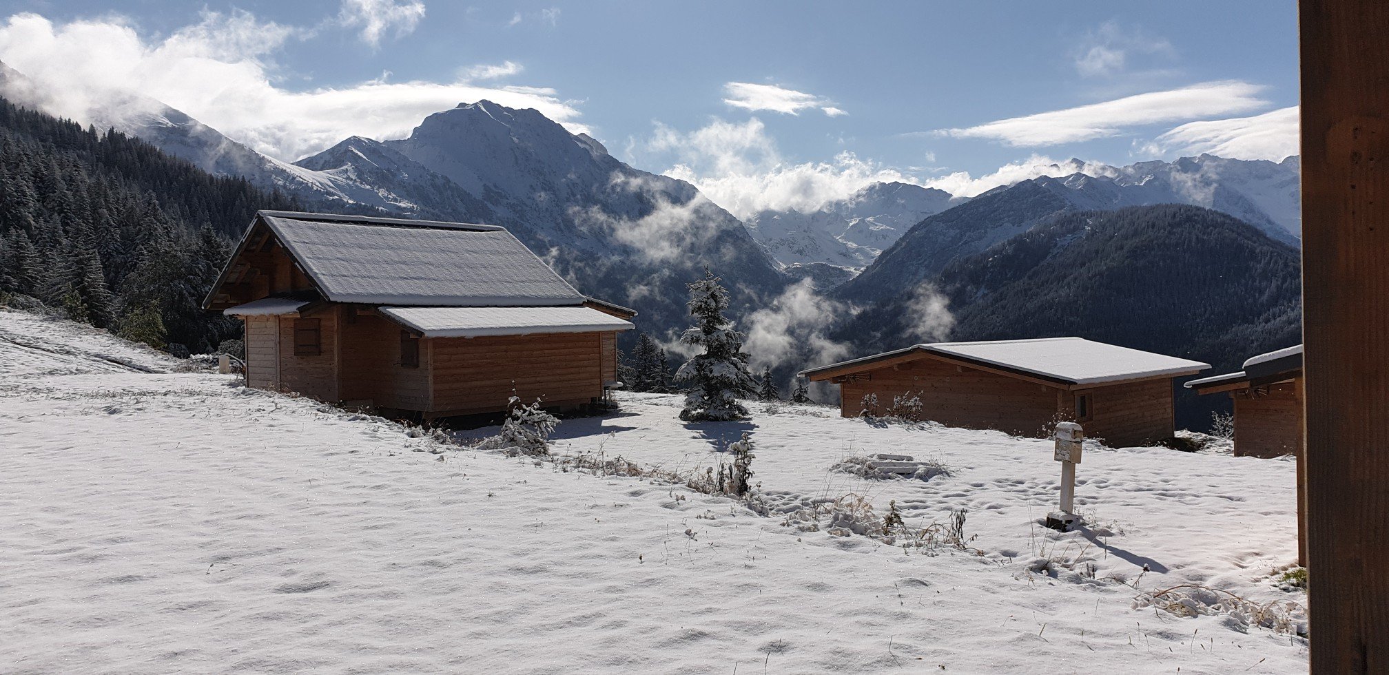 le Hedi chalet avec vue exceptionnelle