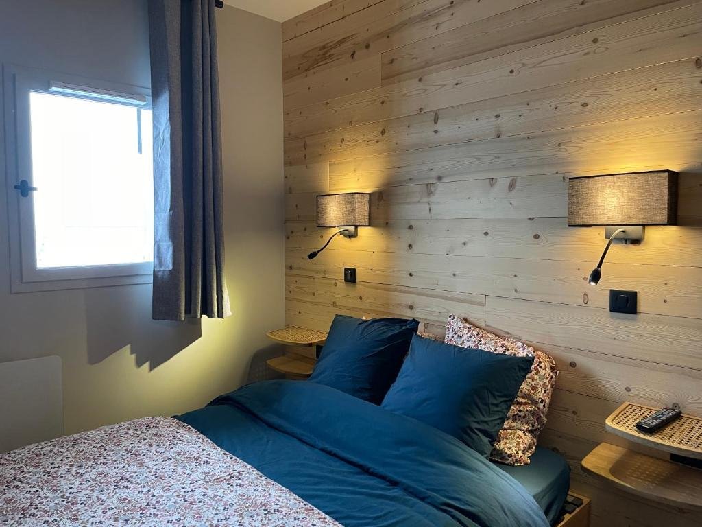  Location appartement F2 28 m2 5 personnes pied des pistes Valmeinier 1900