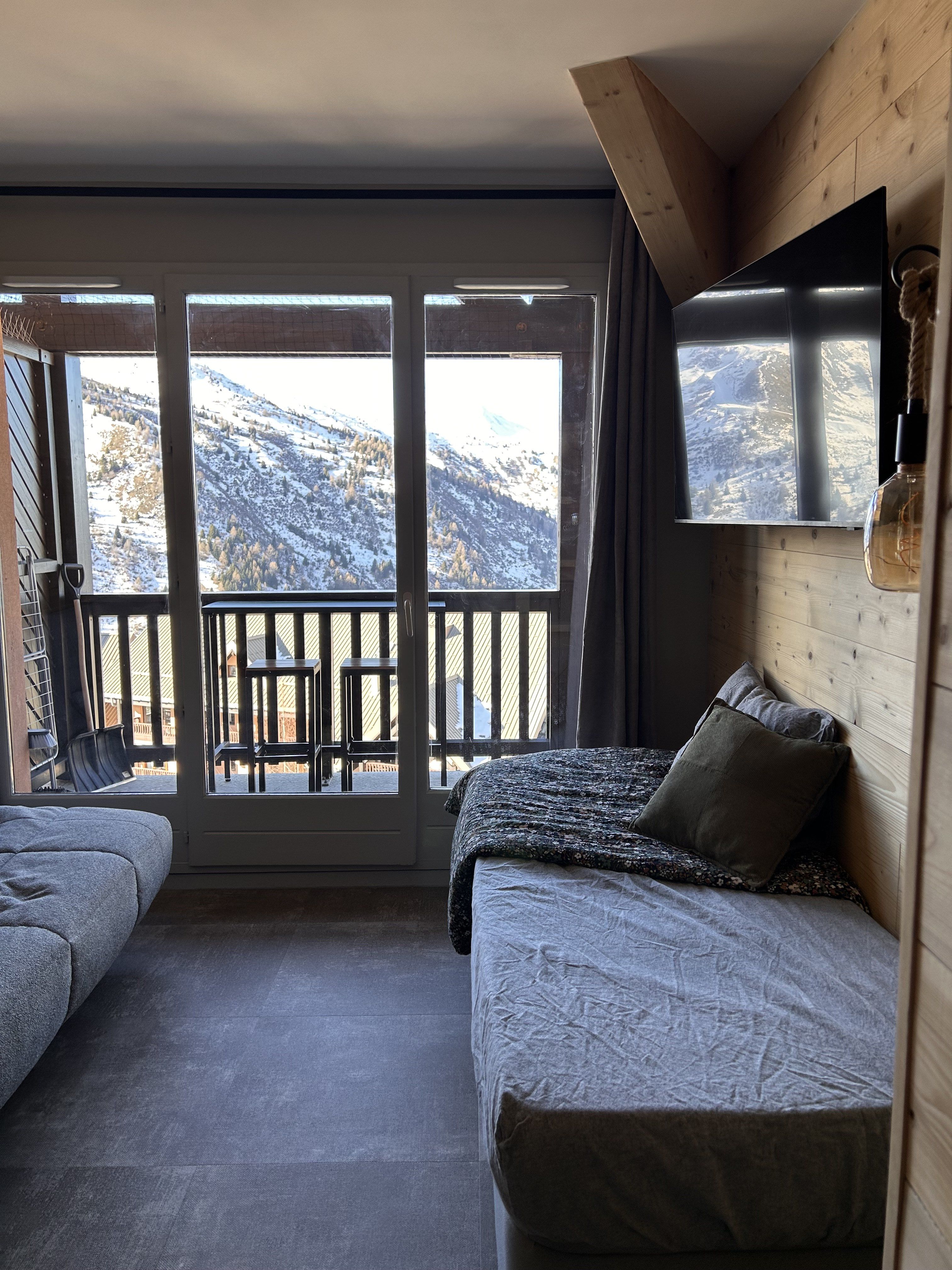  Location appartement F2 28m pour 5 personnes valmeinier1900