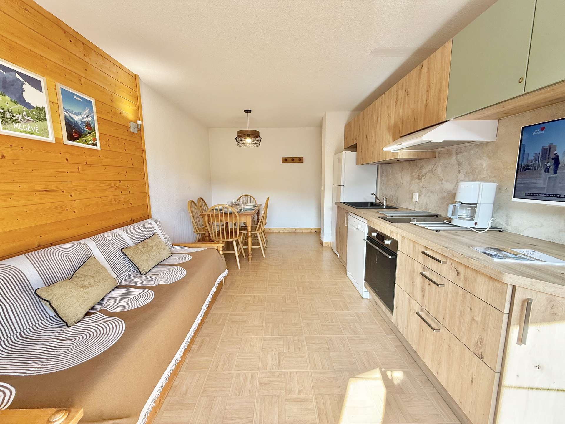 Appartement 3 pièces à Flumet - 6 personnes