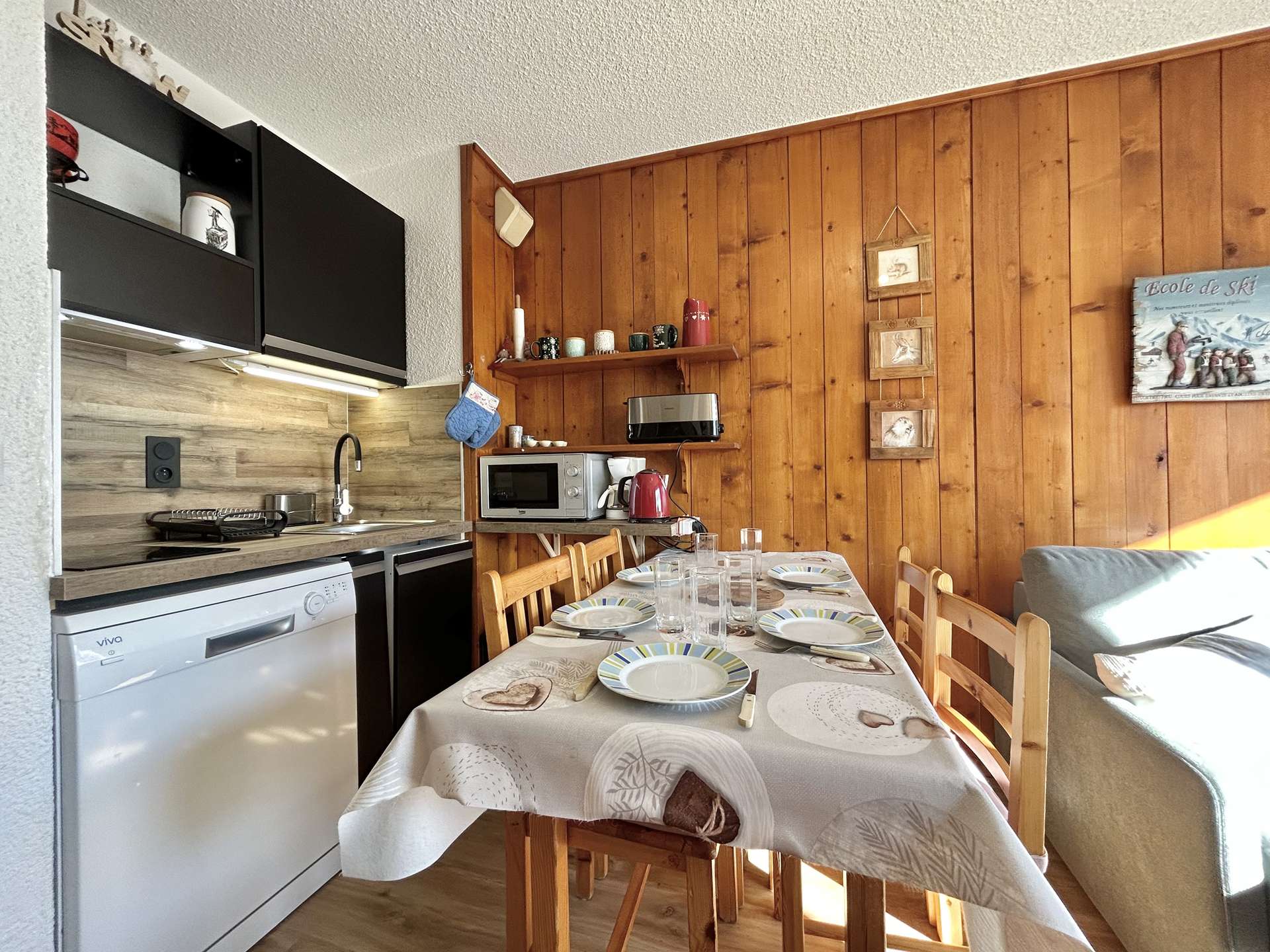 Appartement 2 pièces cabine à Praz-sur-Arly - 6 personnes