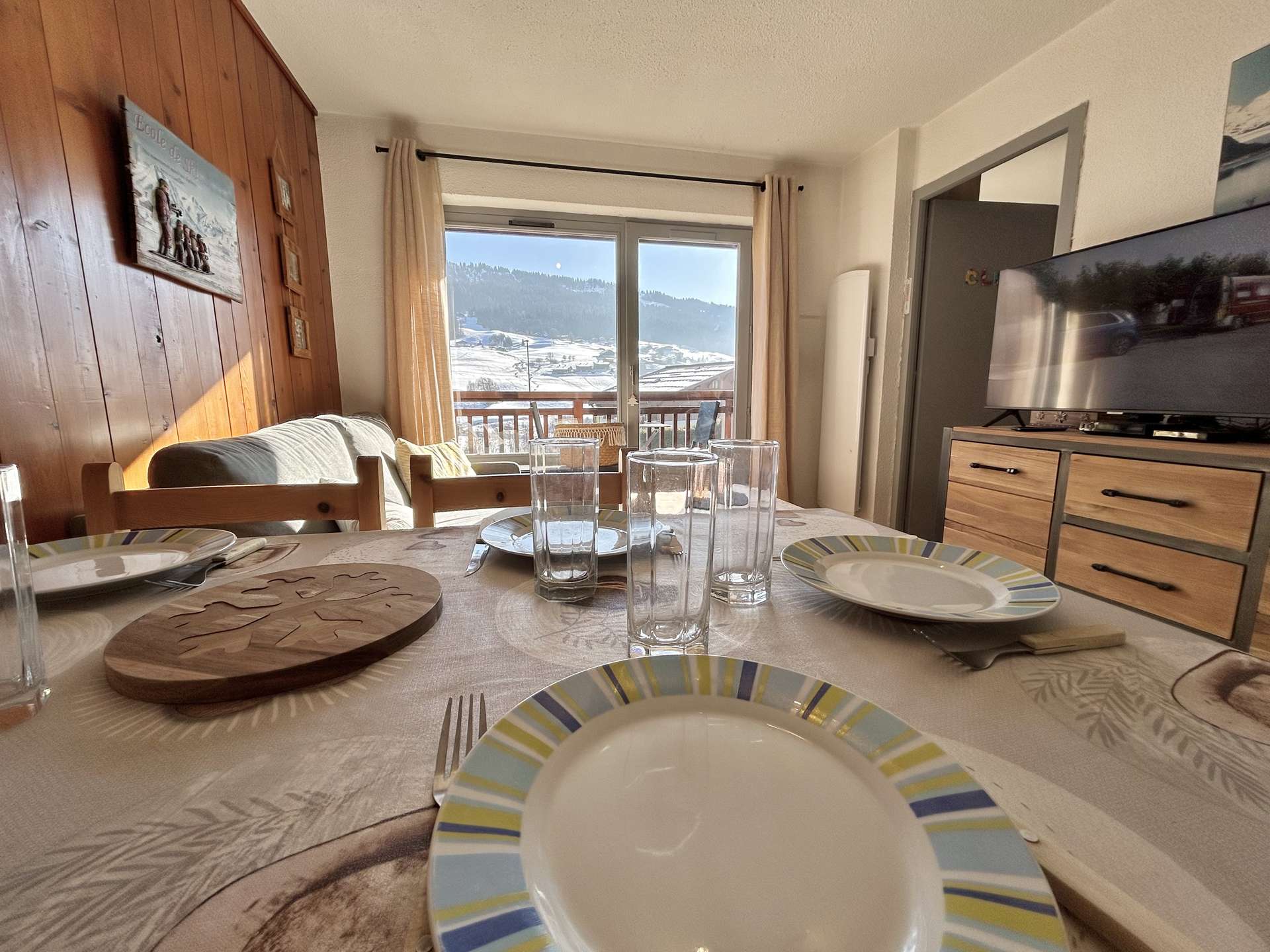 Appartement 2 pièces cabine à Praz-sur-Arly - 6 personnes