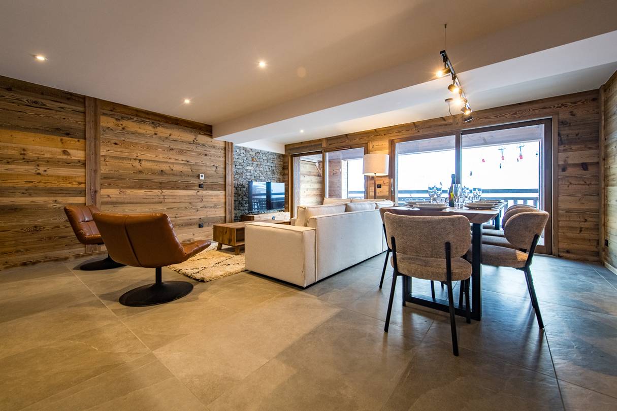Appartement 9 personnes dans une résidence neuve sur le front de neige