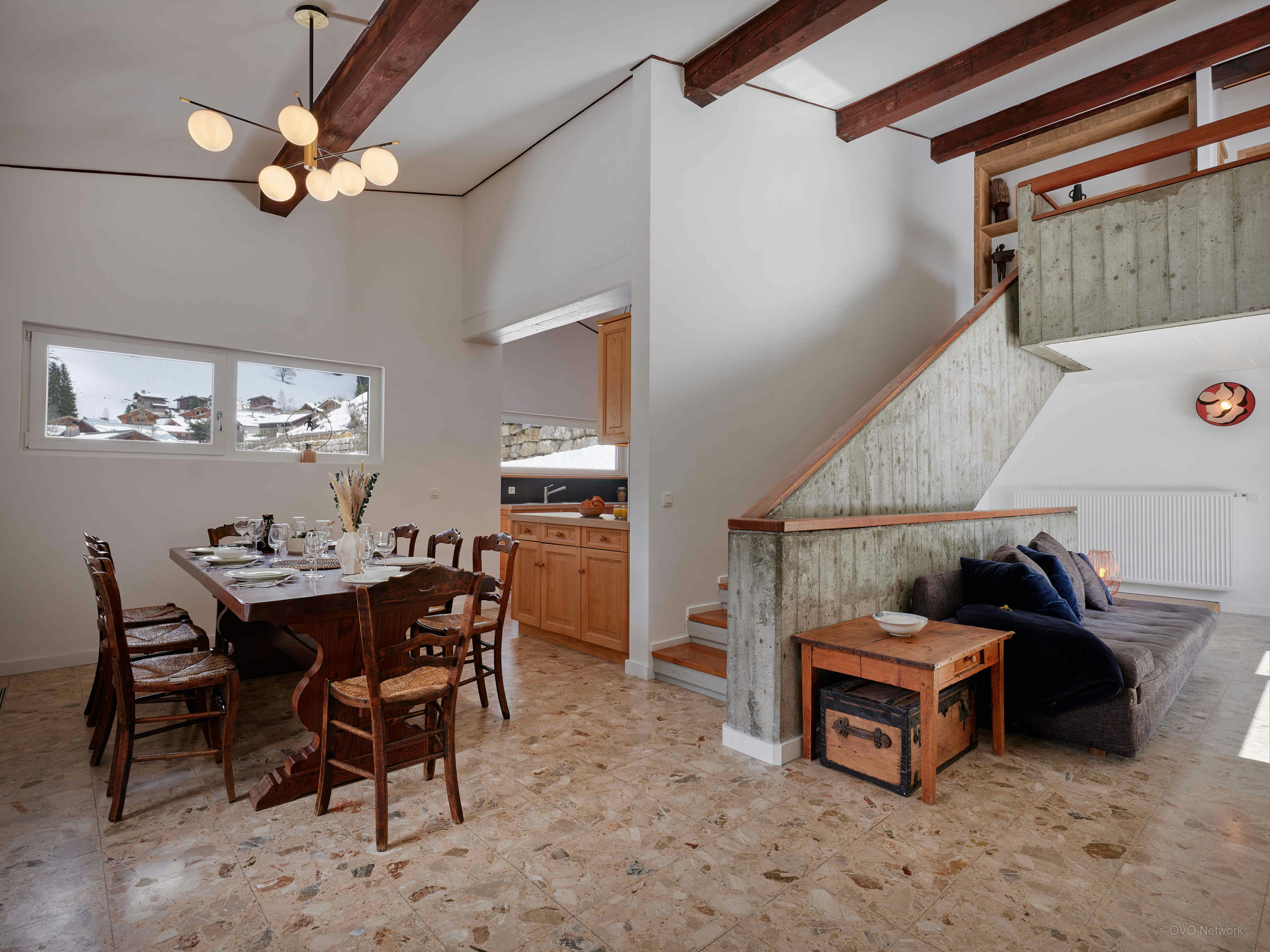 Chalet familial pour 15 tout proche du cœur du village