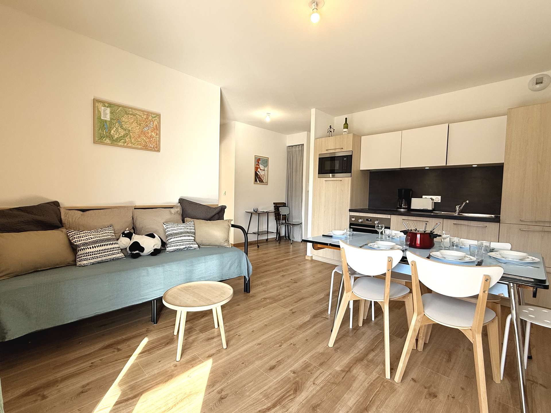 Appartement 2 pièces cabine à Praz-sur-Arly - 6 personnes