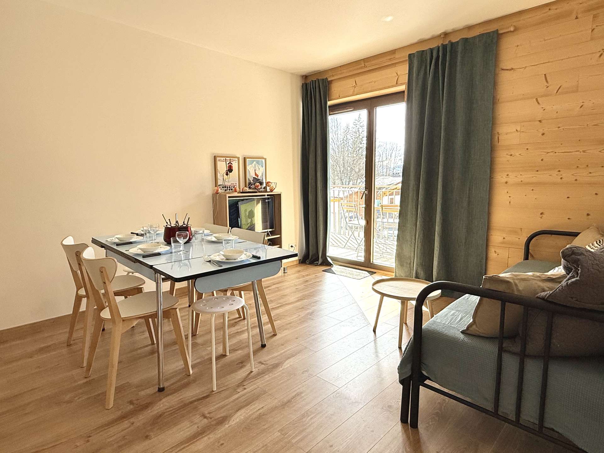 Appartement 2 pièces cabine à Praz-sur-Arly - 6 personnes