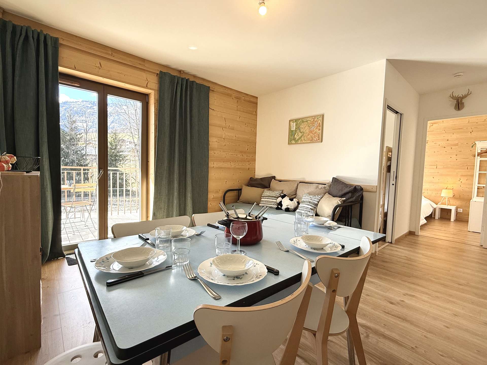 Appartement 2 pièces cabine à Praz-sur-Arly - 6 personnes