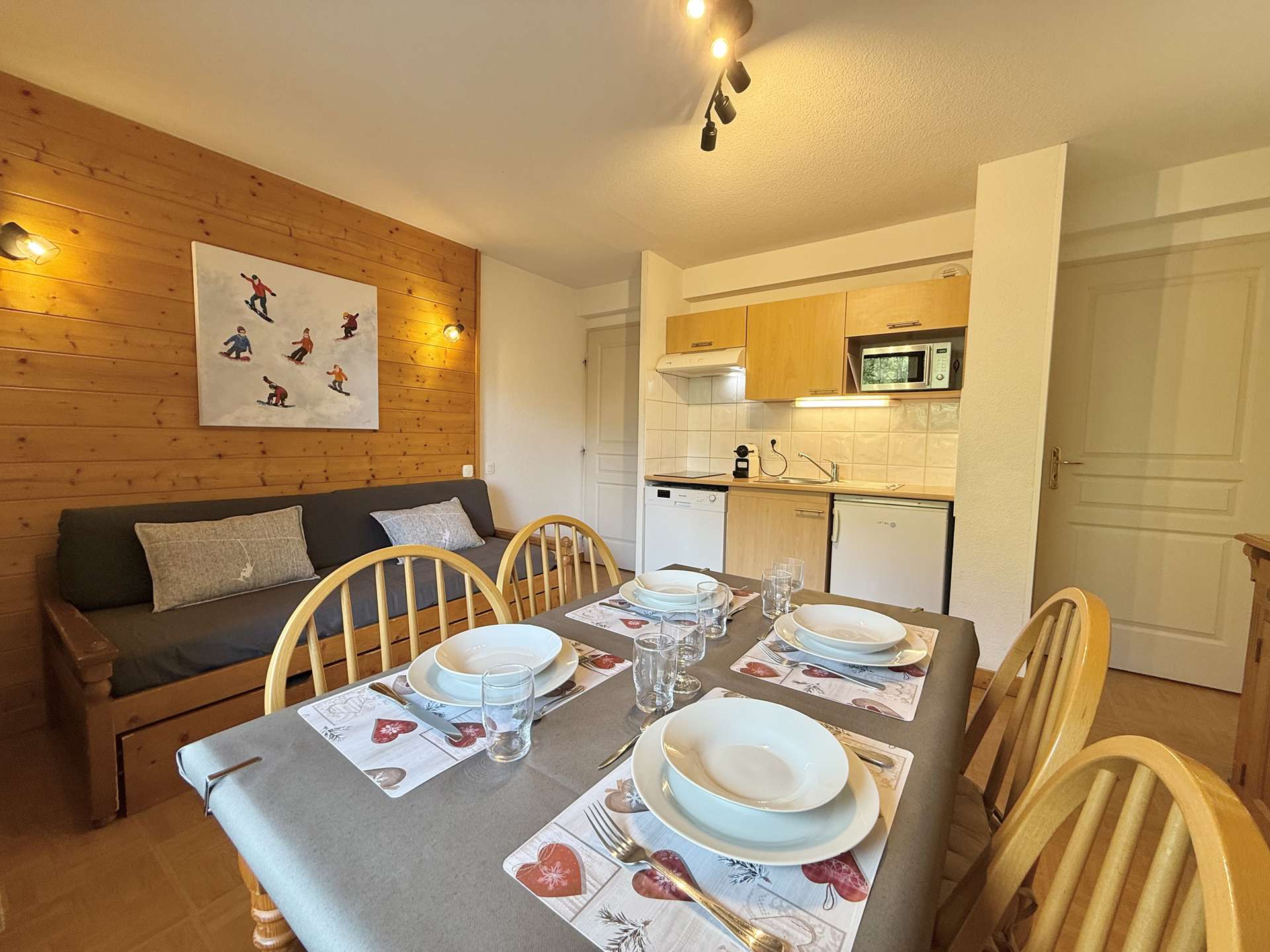 Appartement 2 pièces à Flumet - 4 personnes