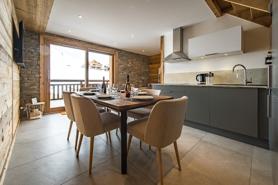 Appartement 6 personnes en duplex dans une résidence neuve au pied des pistes