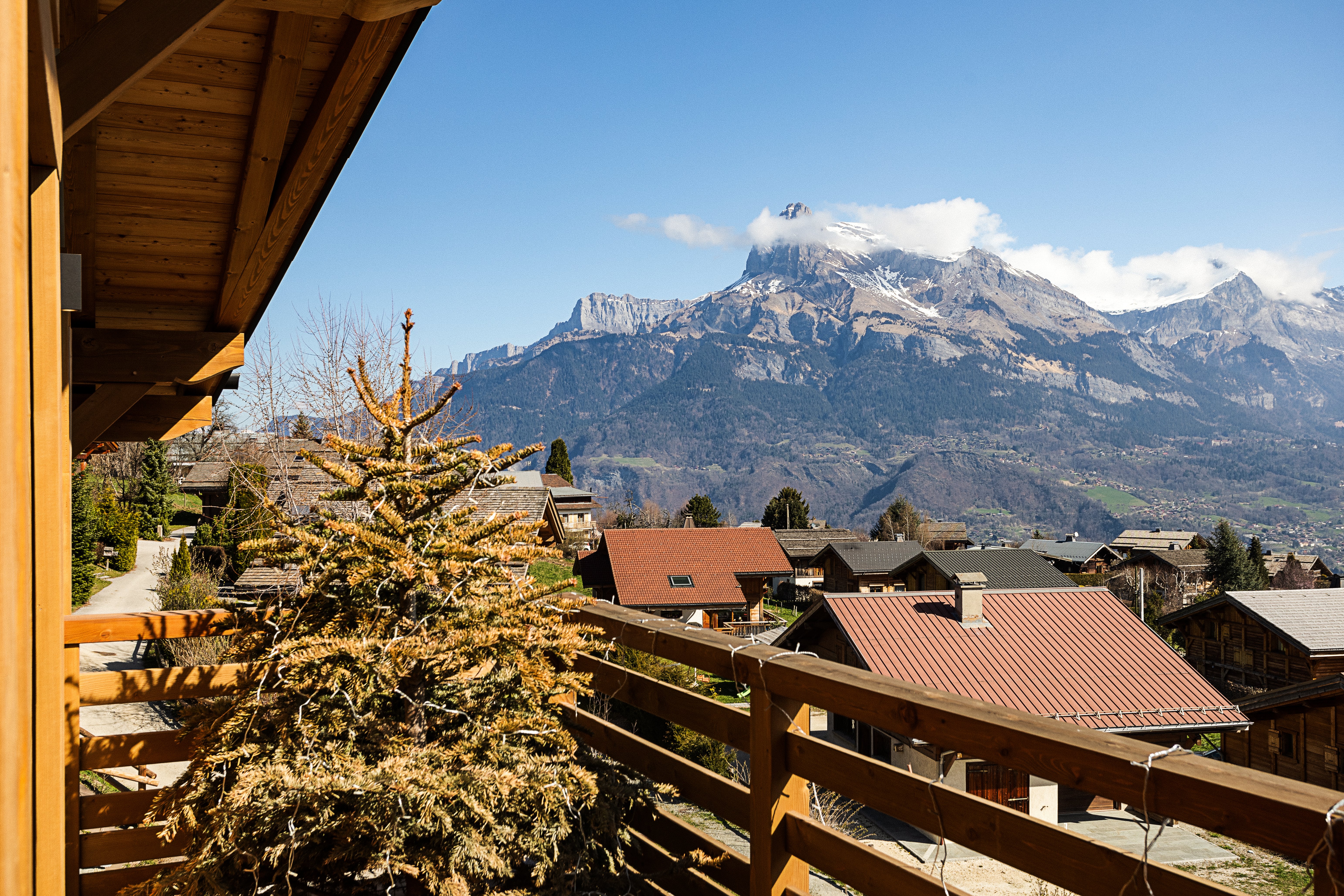 Chalet Combloran - Vue Mont Blanc