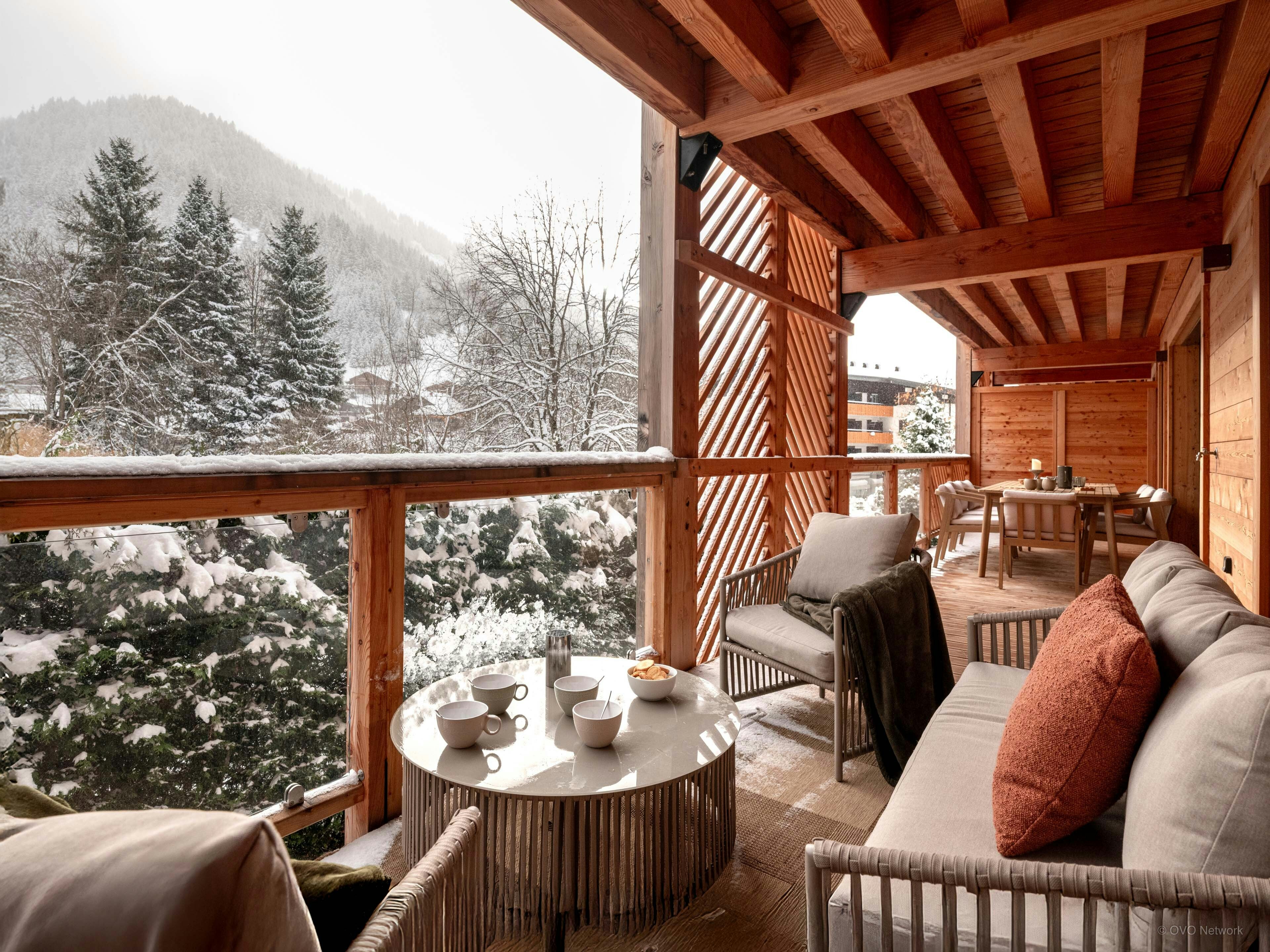 Appartement pour 6 à quelques pas du lac et des remontées