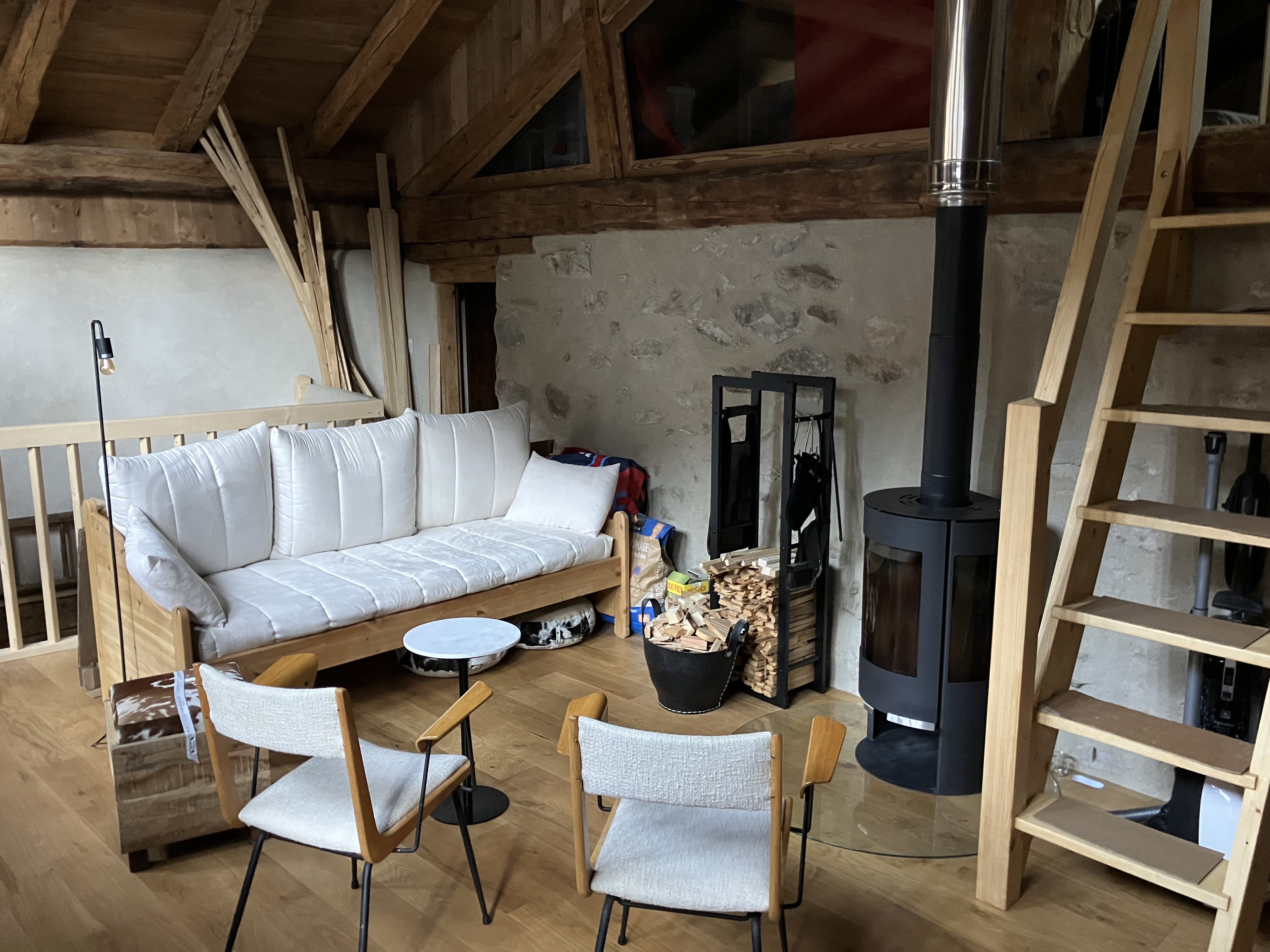 La Cabane des 4 à Chambéranger (Vanoise, Tarentaise, Savoie)