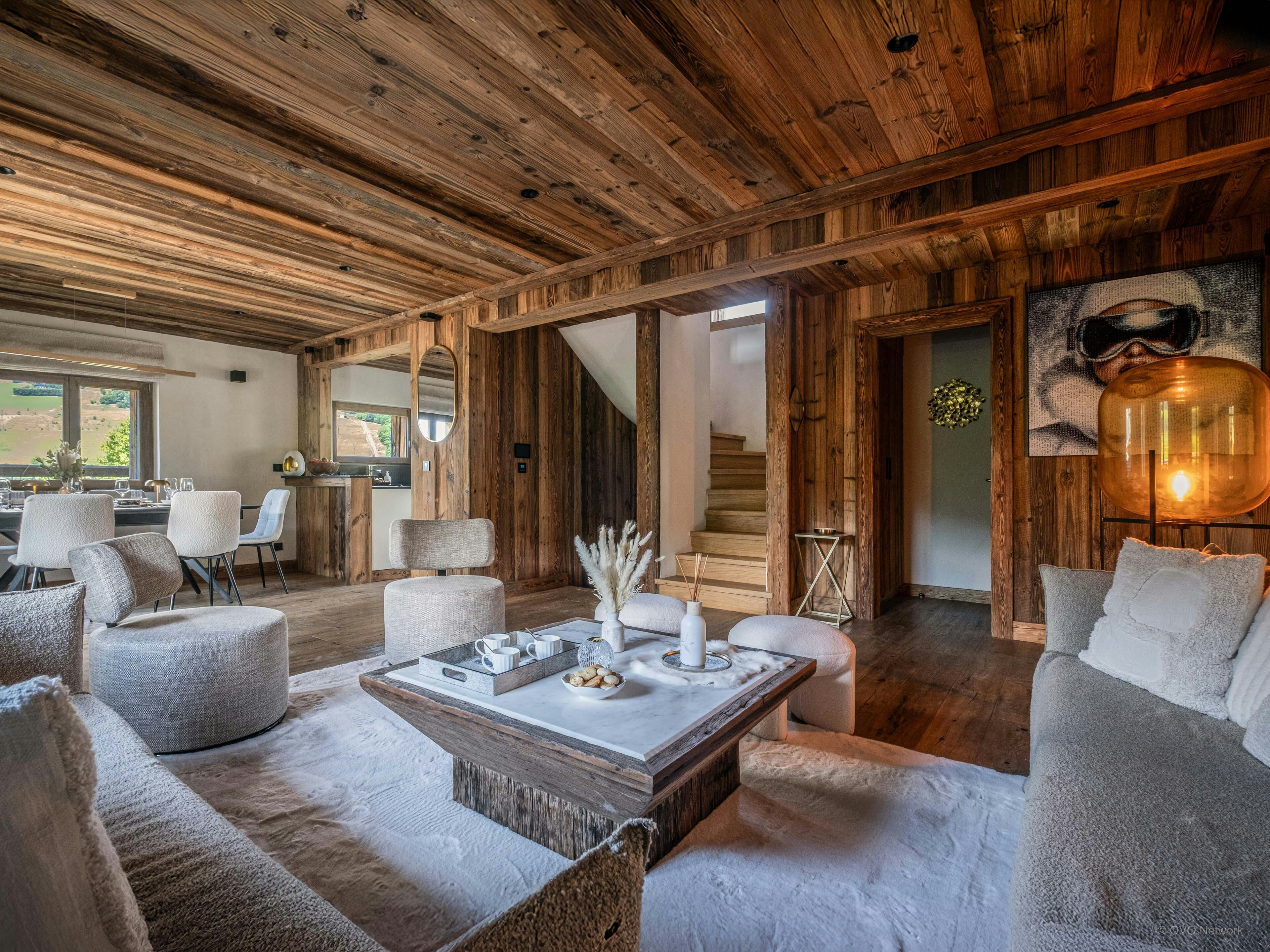 Chalet authentique pour 10 (8 adultes max) offrant sauna