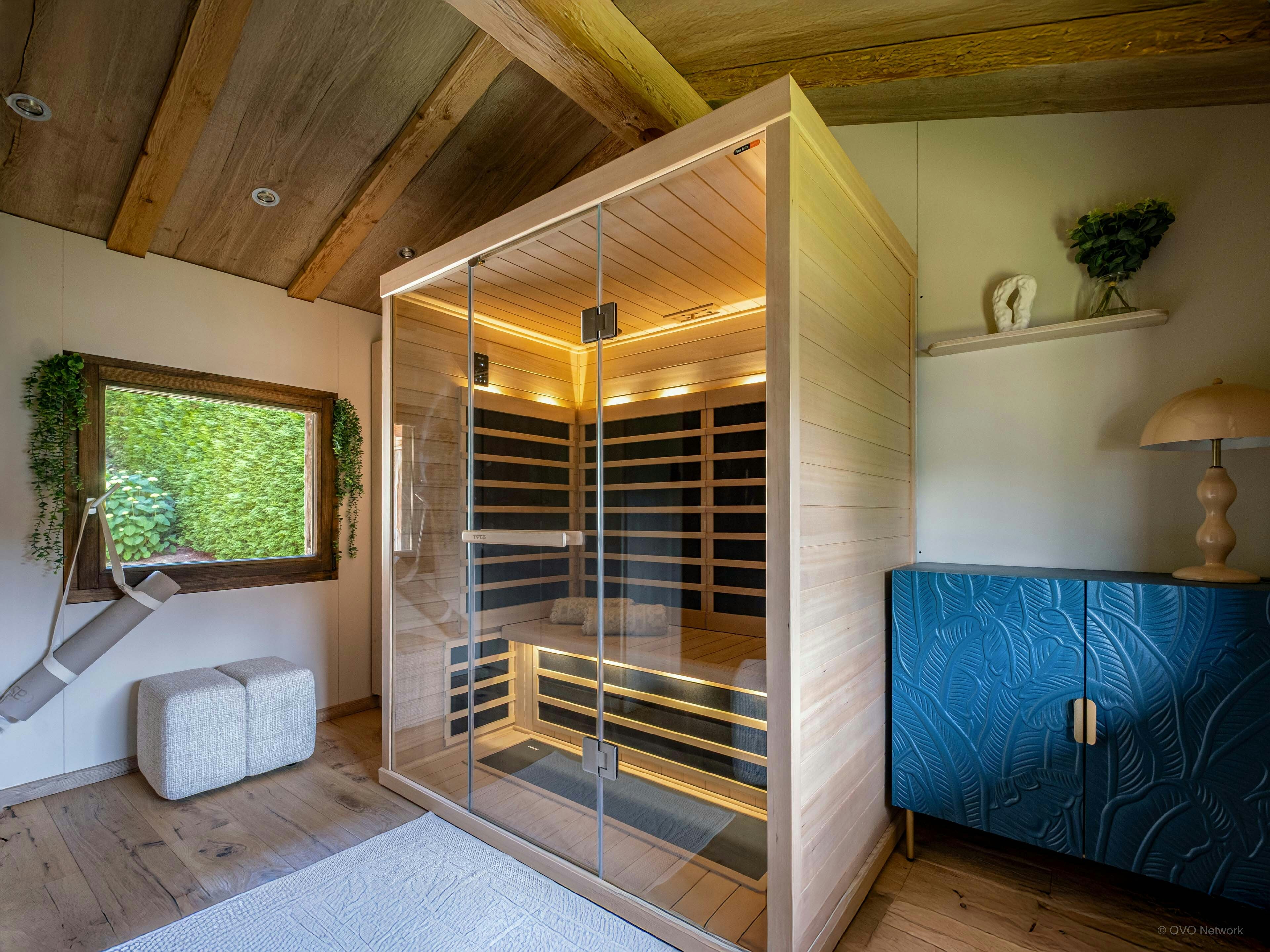 Chalet authentique pour 10 (8 adultes max) offrant sauna