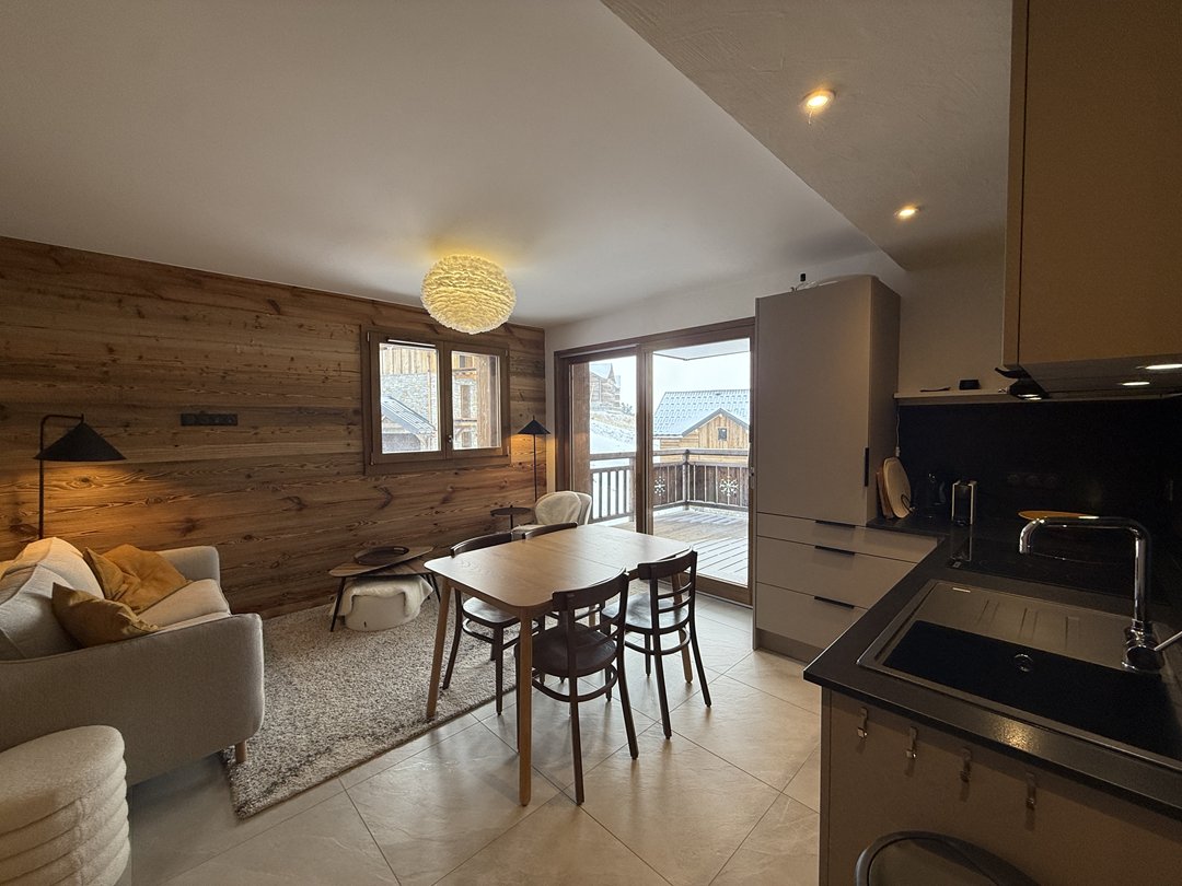 Appartement 4/5 personnes dans une résidence neuve au pied des pistes