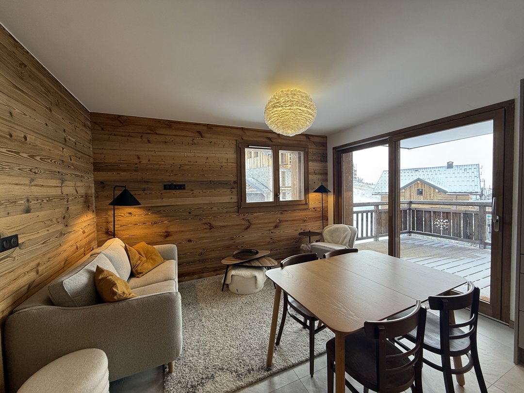 Appartement 4/5 personnes dans une résidence neuve au pied des pistes