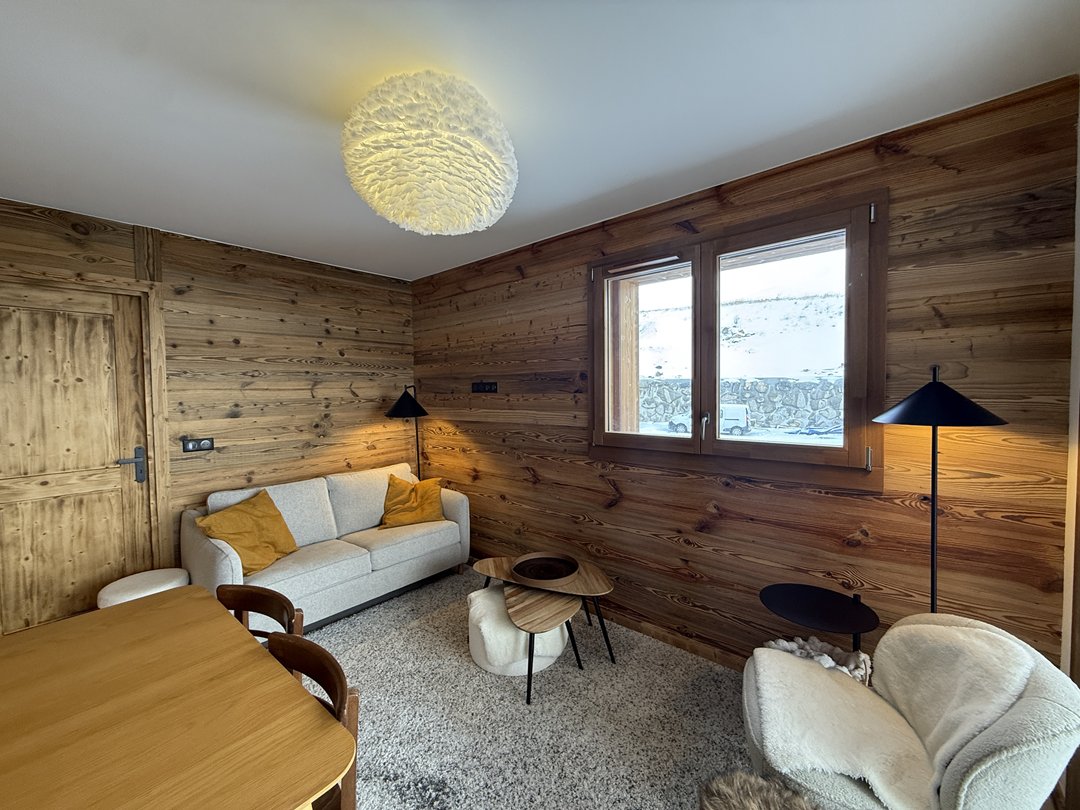 Appartement 4/5 personnes dans une résidence neuve au pied des pistes