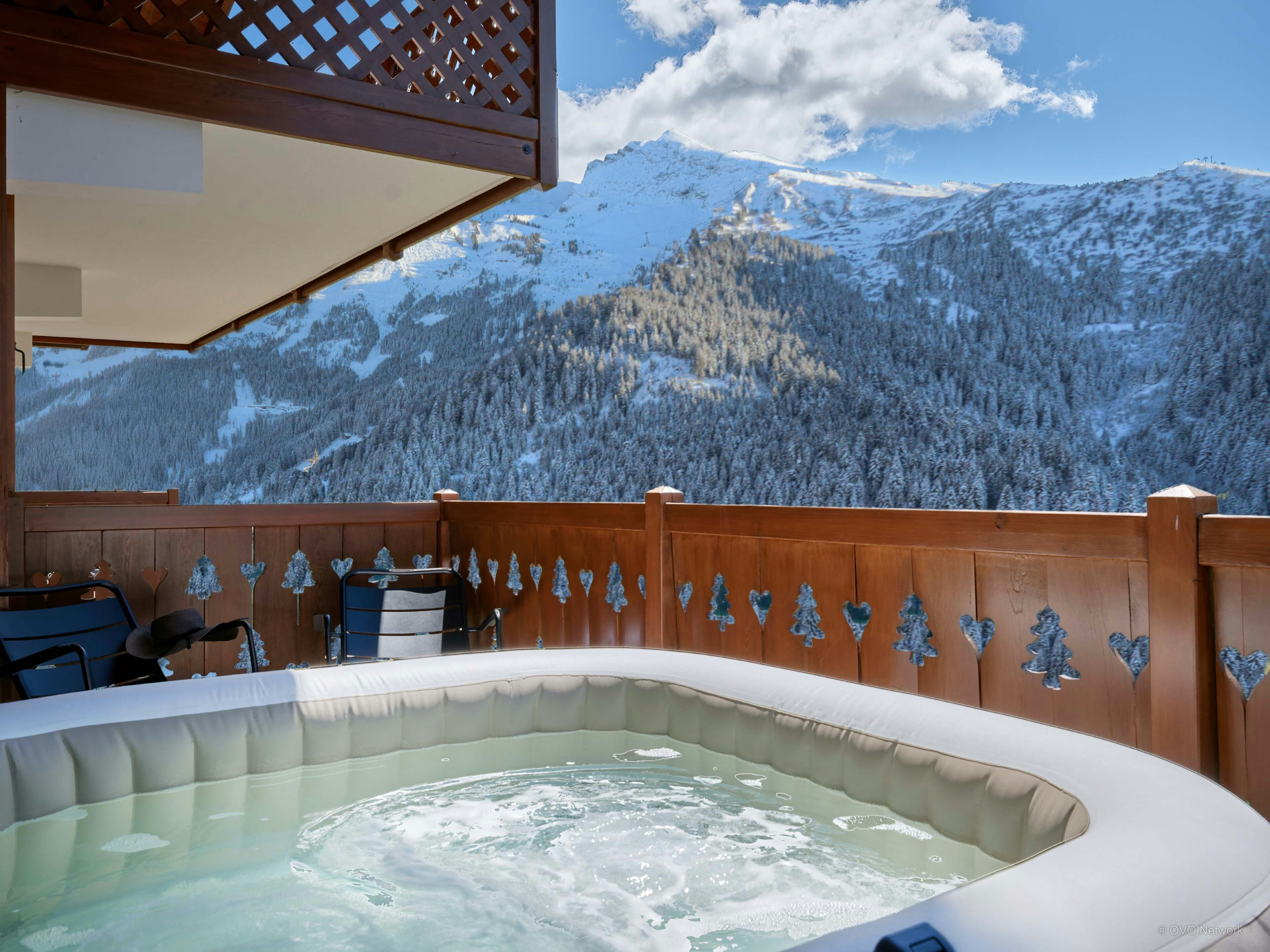 Appartement pour 8 avec jacuzzi en bordure de La Clusaz