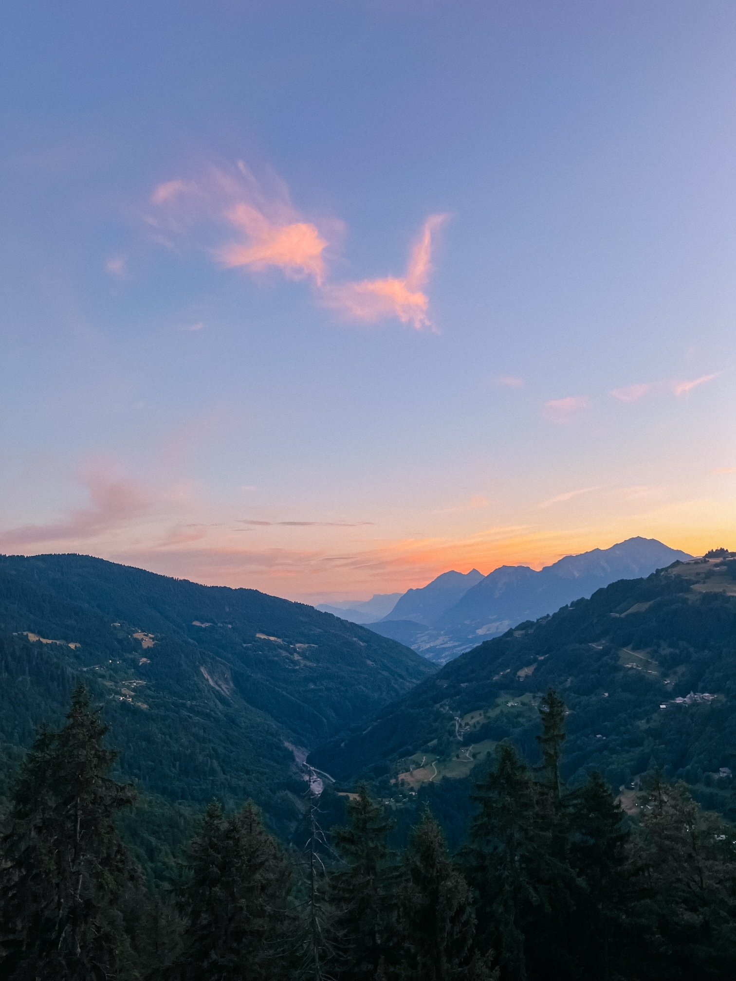 Location avec vue en Val d'Arly