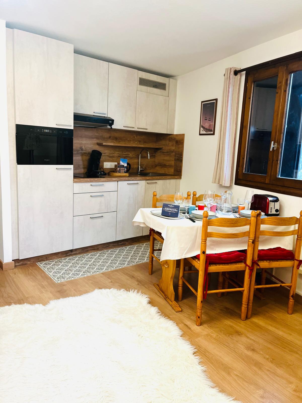 Studio lumineux esprit montagne pour 4 personnes