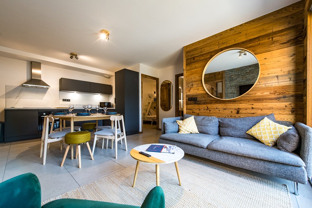 Appartement Haut de Gamme au cœur du village avec terrasse de 34m2 - 6 personnes