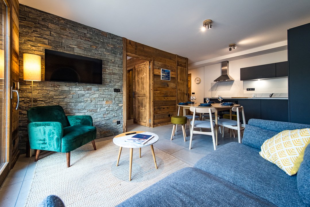 Appartement Haut de Gamme au cœur du village avec terrasse de 34m2 - 6 personnes