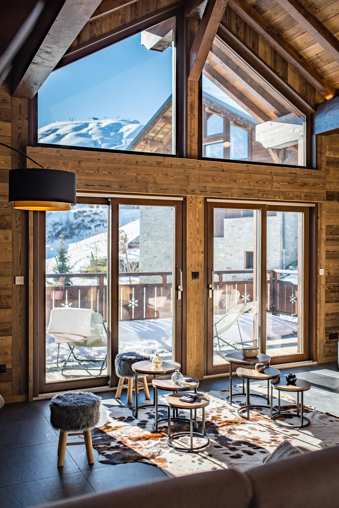 Chalet 15 couchages sur les pistes avec piscine