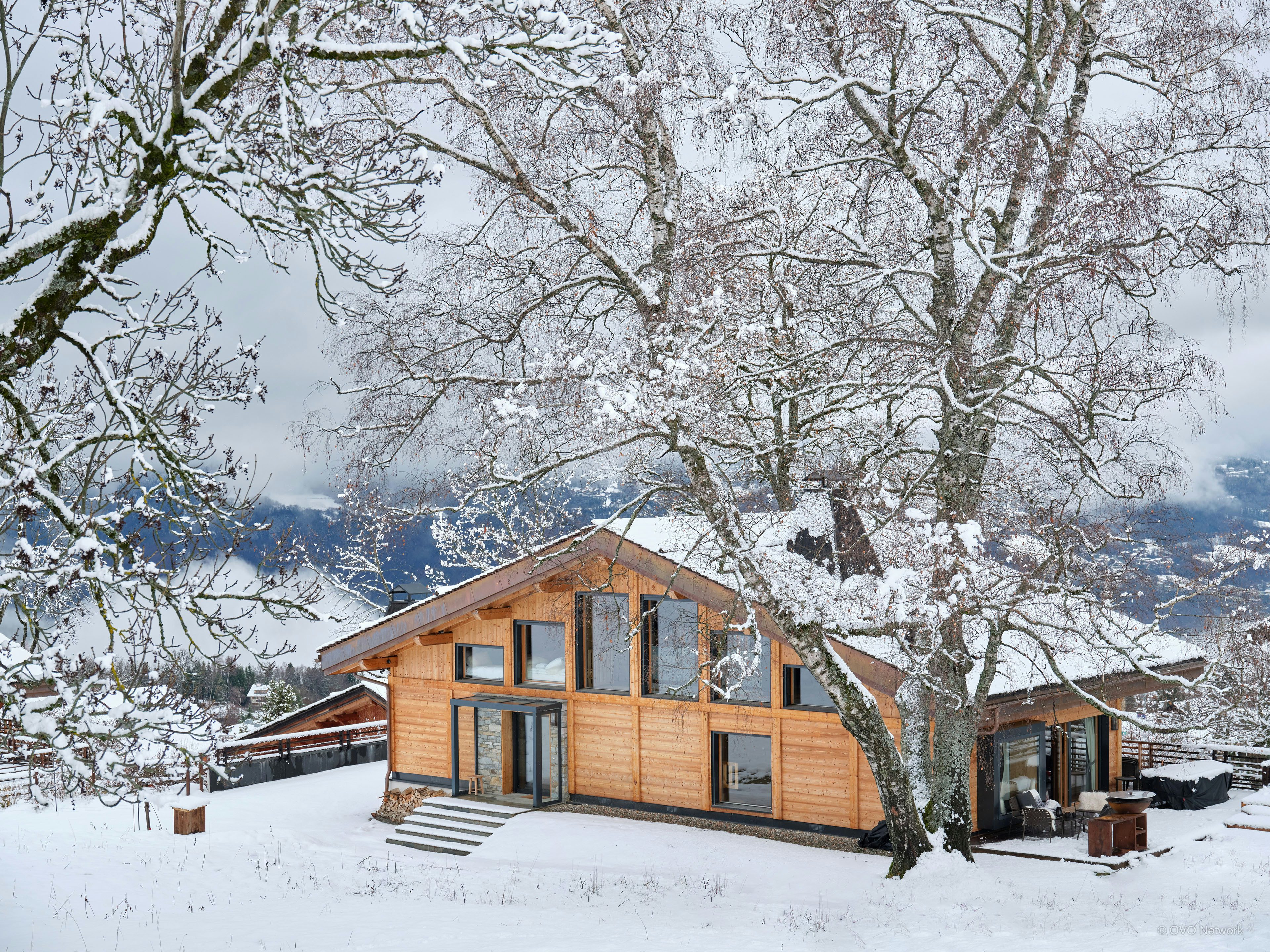 Chalet pour 12 à Combloux avec sauna et salle de sport