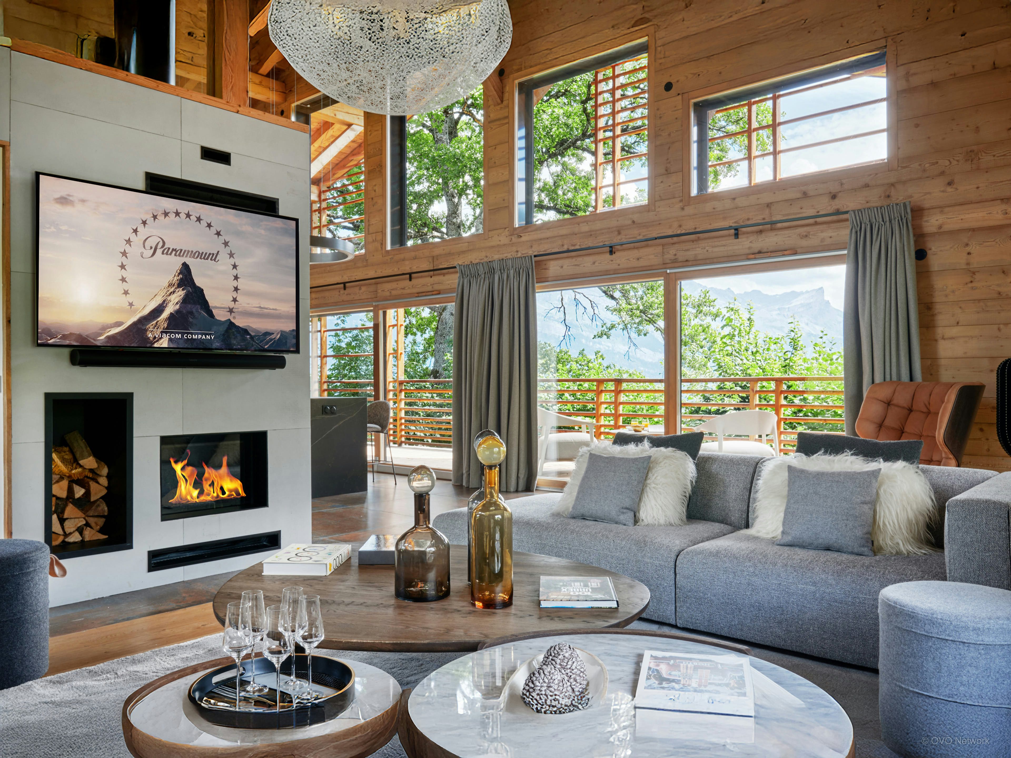 Chalet pour 12 à Combloux avec sauna et salle de sport