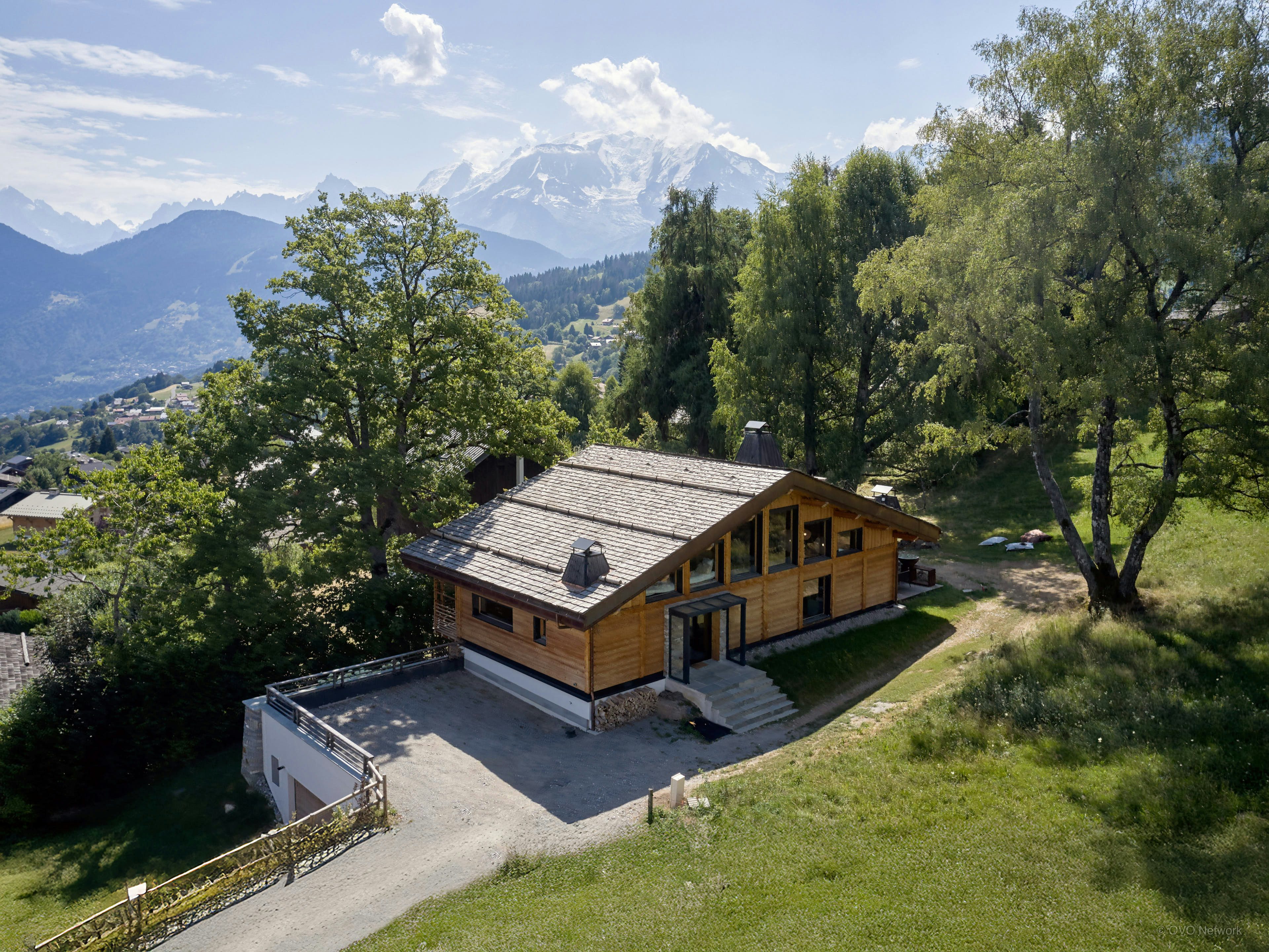 Chalet pour 12 à Combloux avec sauna et salle de sport