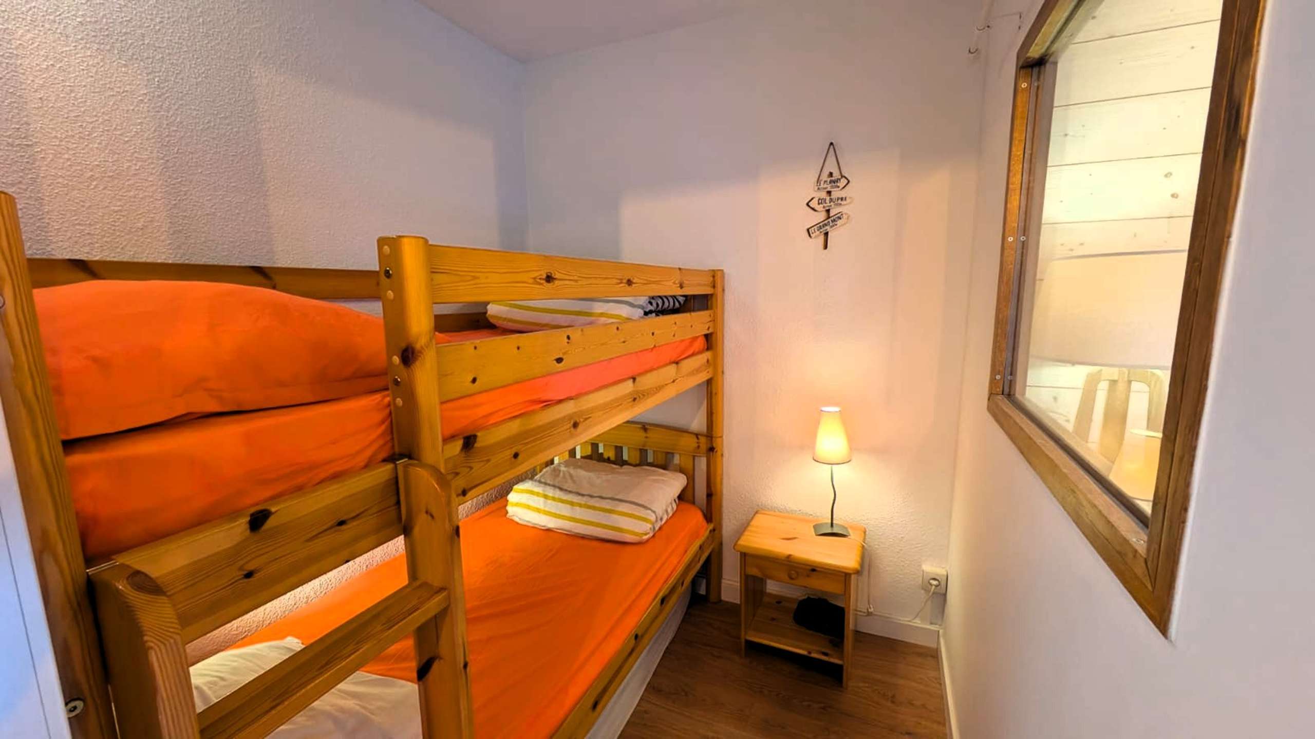 Grand studio cabine - 4 pers. 29.56 m² avec garage inclus