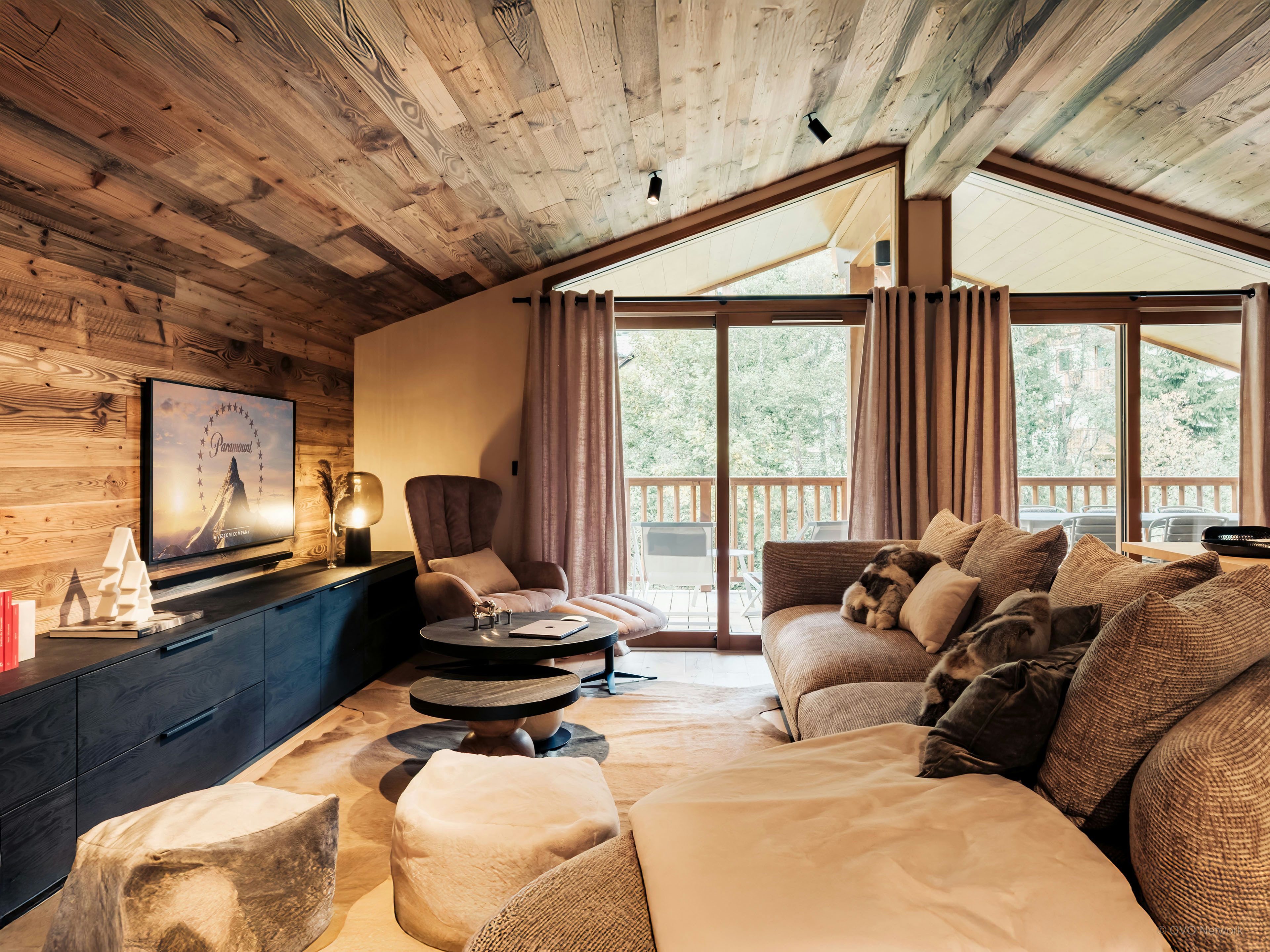 Chalet récent pour 8 avec sauna au massif de la Vanoise