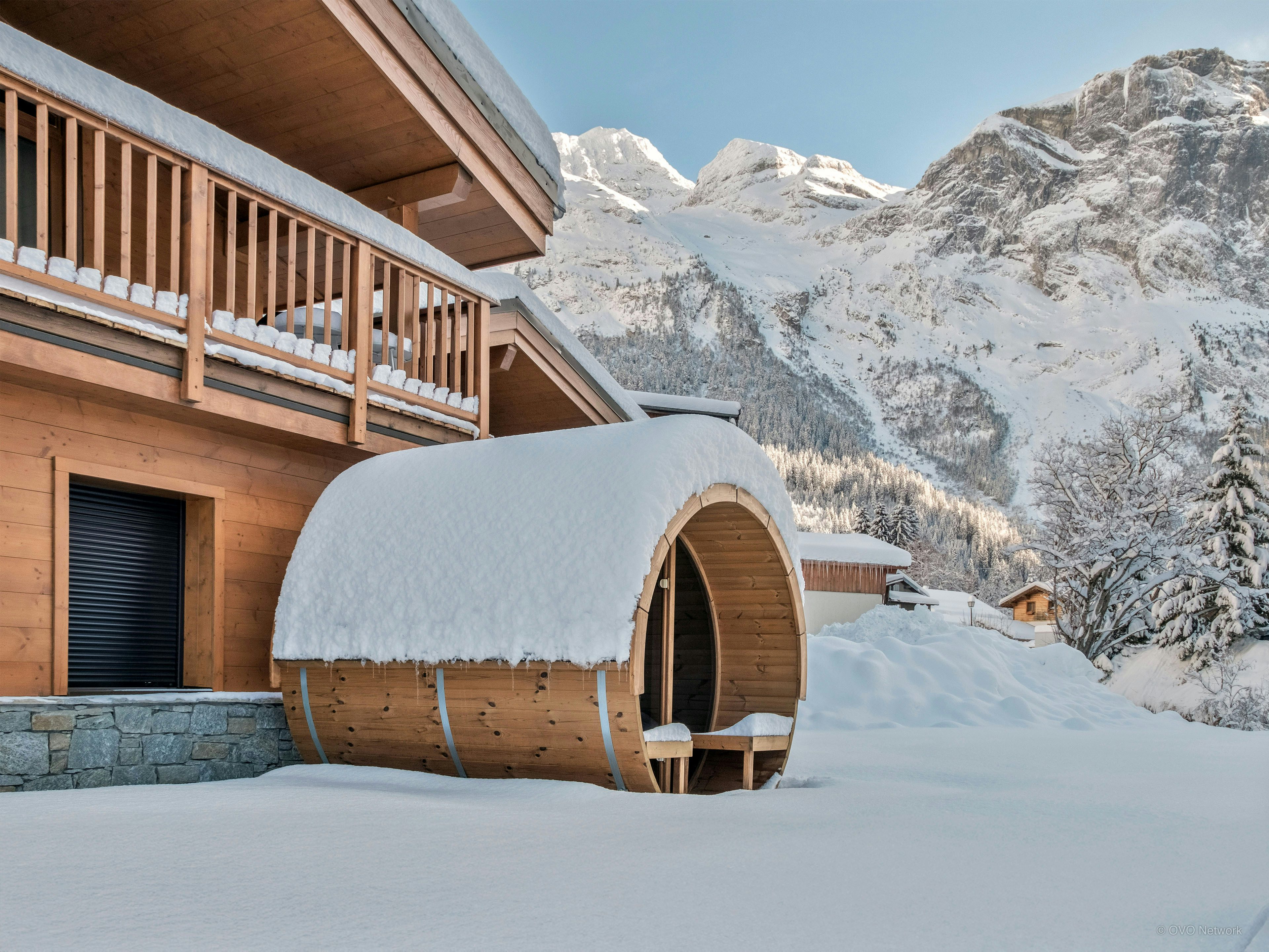 Chalet récent pour 8 avec sauna au massif de la Vanoise