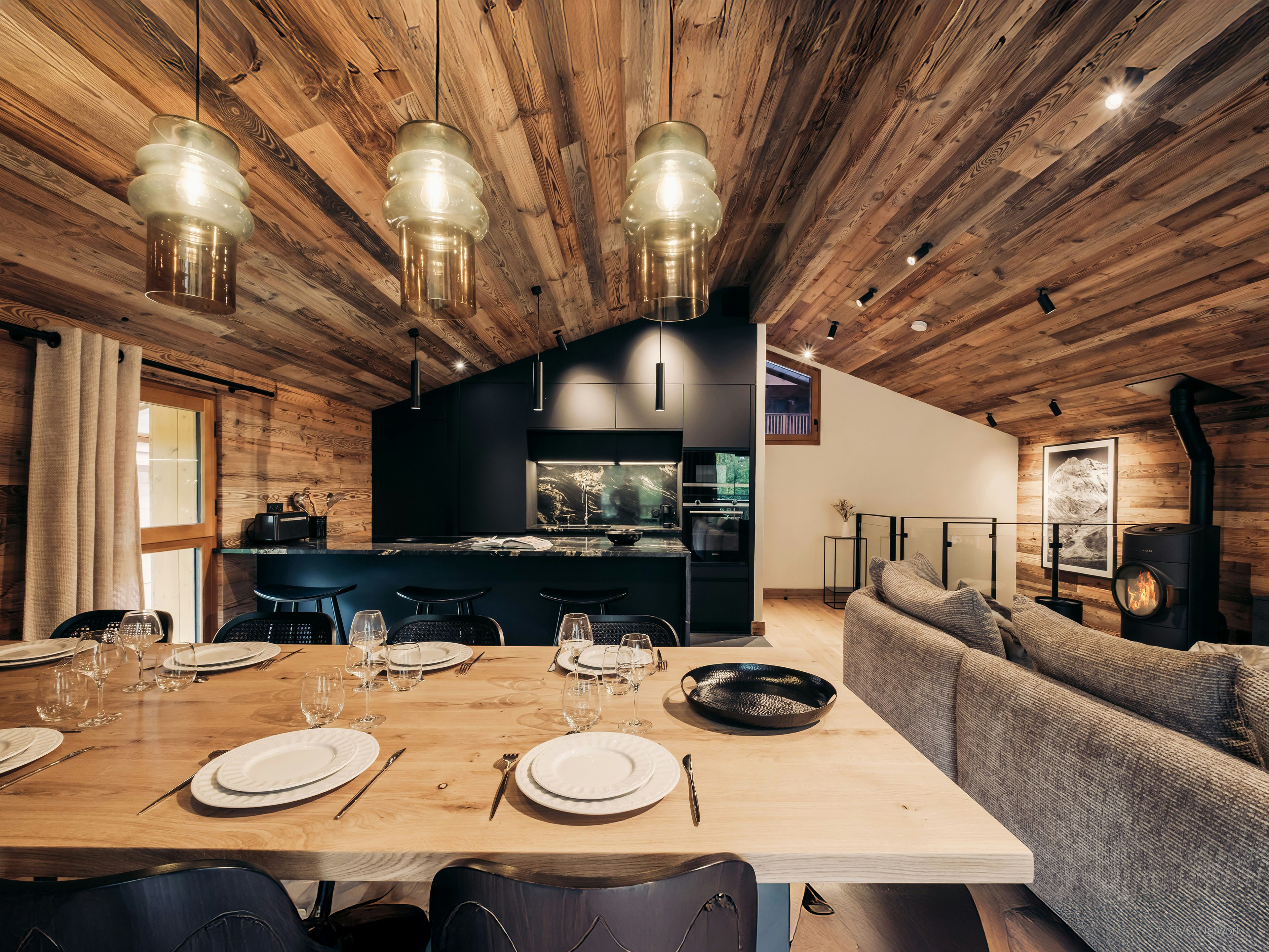 Chalet récent pour 8 avec sauna au massif de la Vanoise