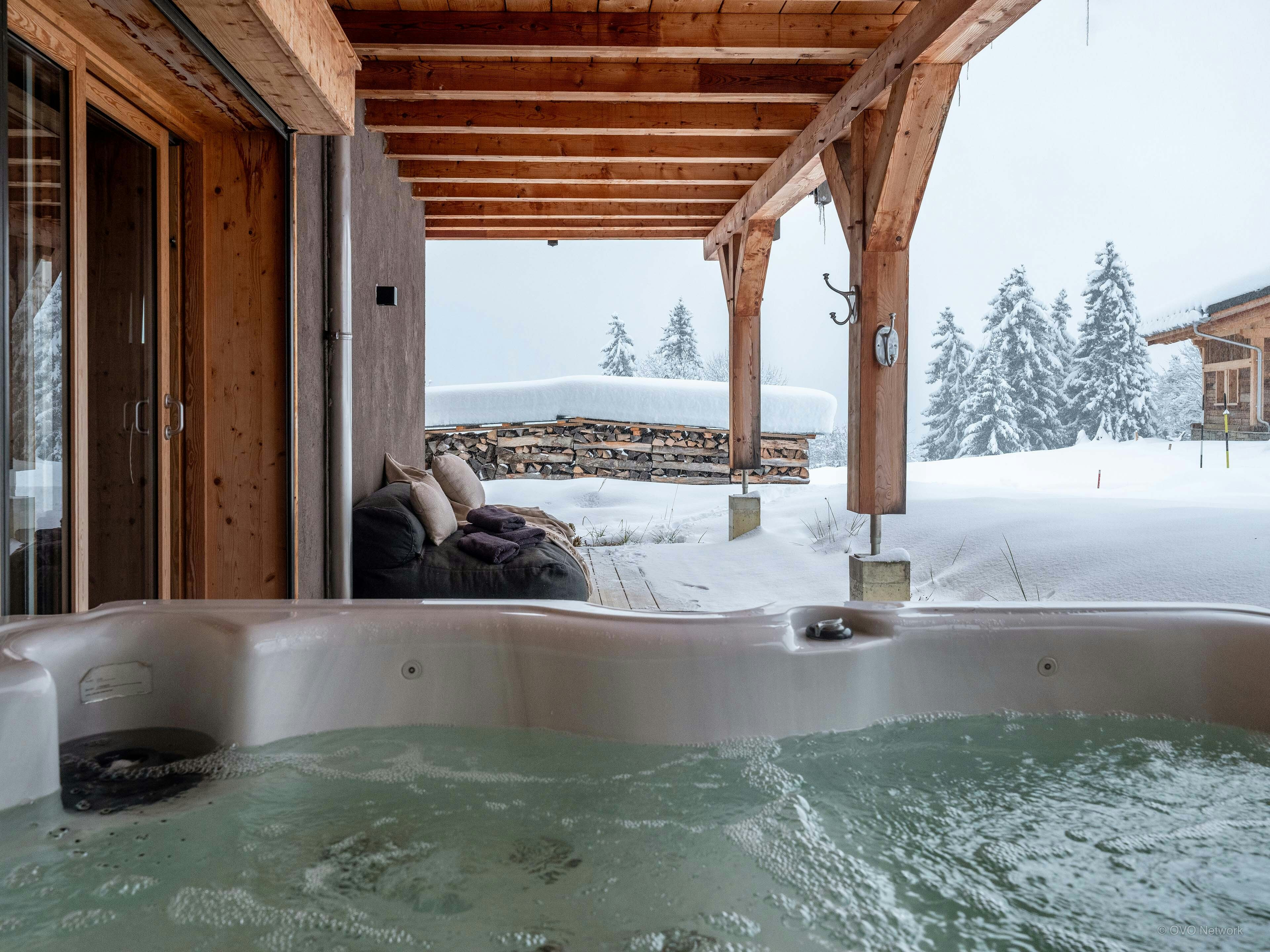 Chalet pour 10 avec spa pour séjour tout confort