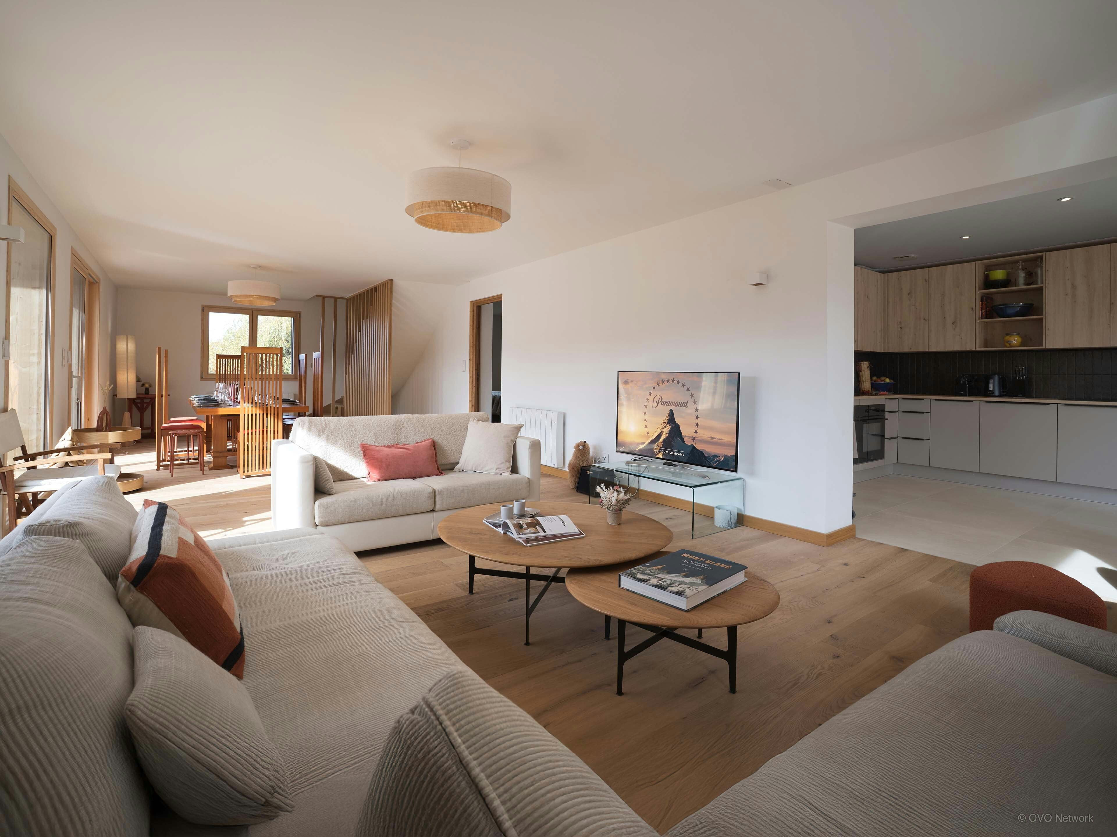 Chalet familial pour 12 avec jardin dans la vallée du giffre