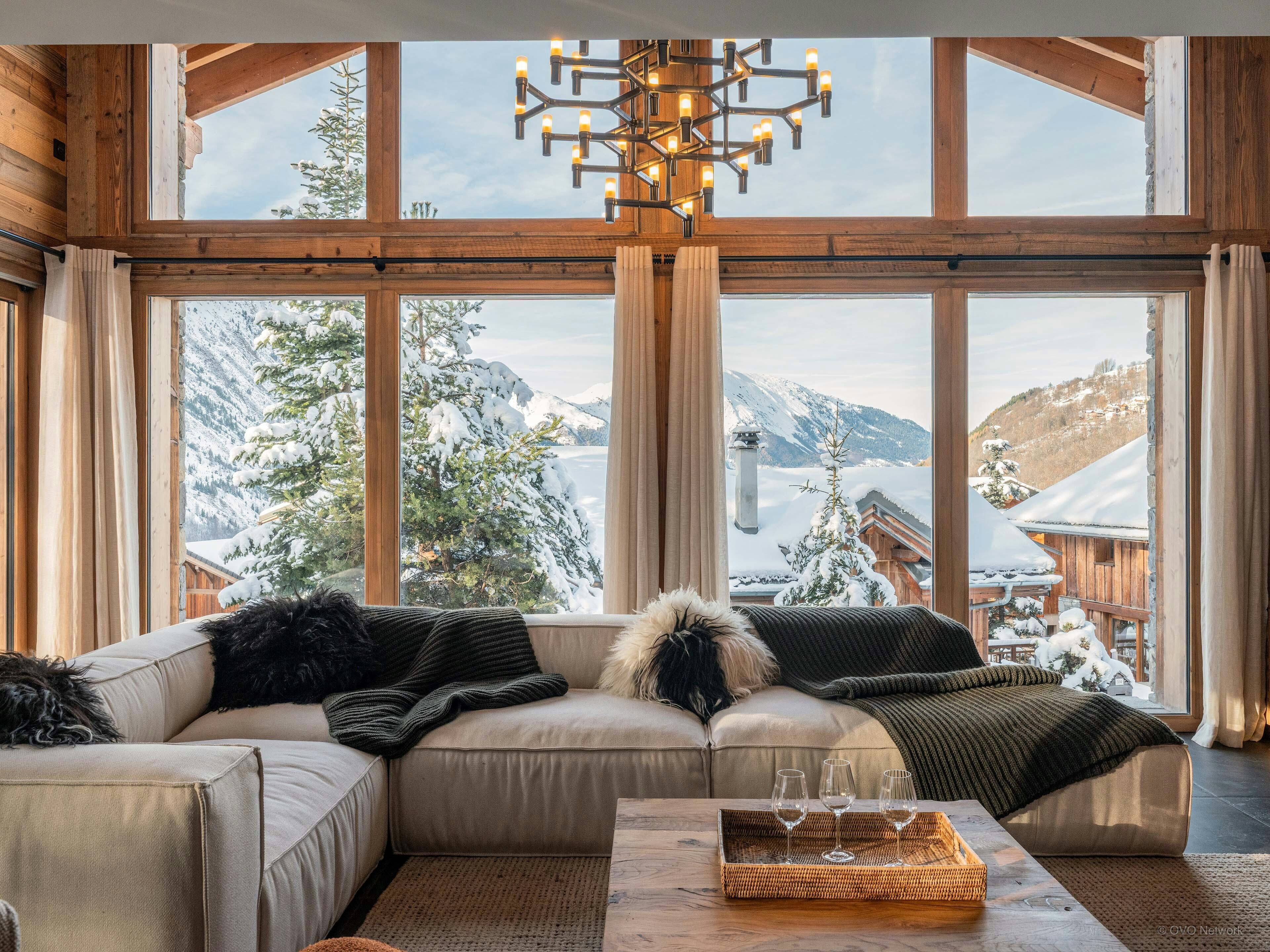 Splendide chalet moderne pour 12 avec sauna et jacuzzi