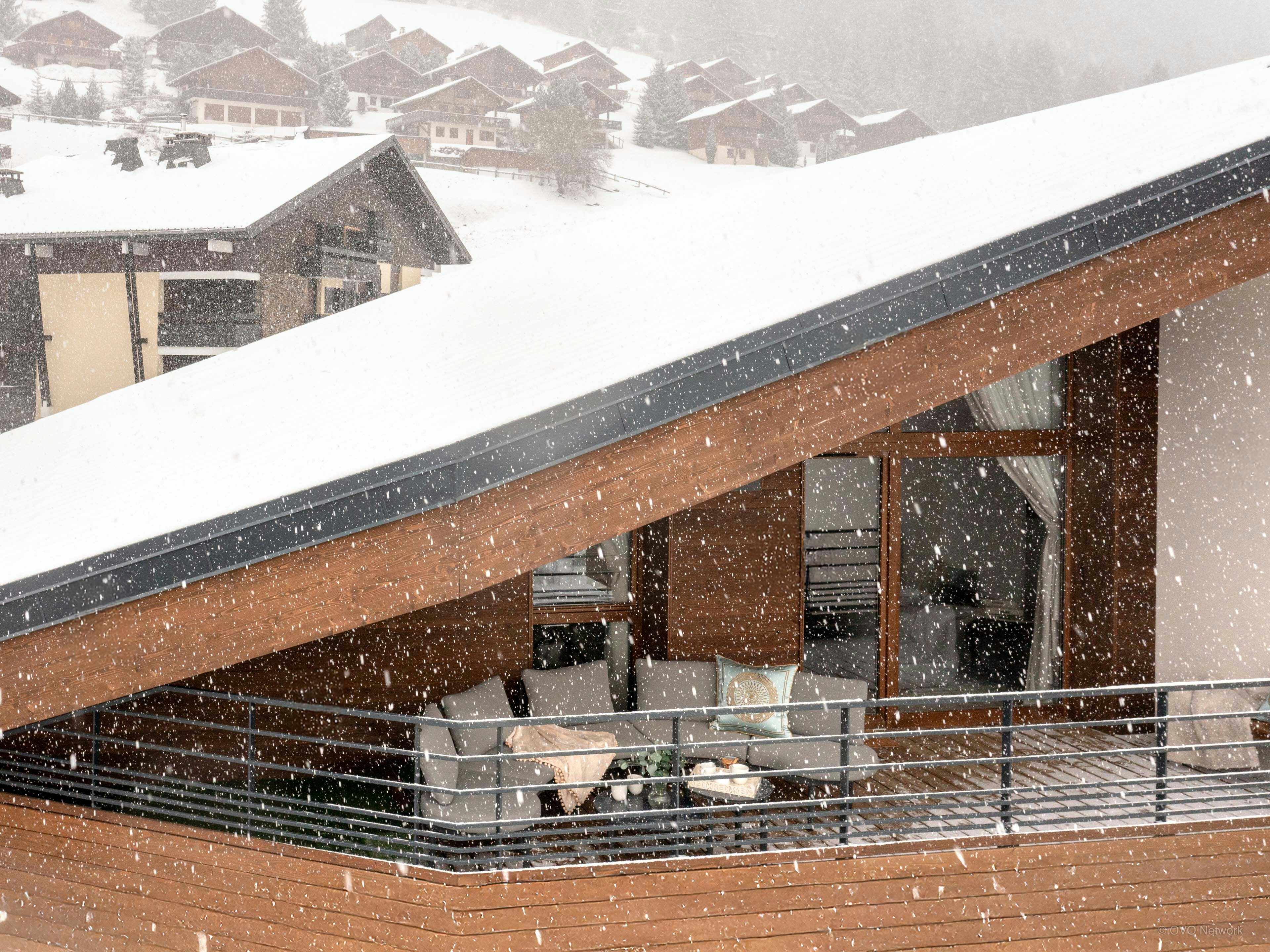 Appartement moderne pour 6 avec balcon aux portes du soleil