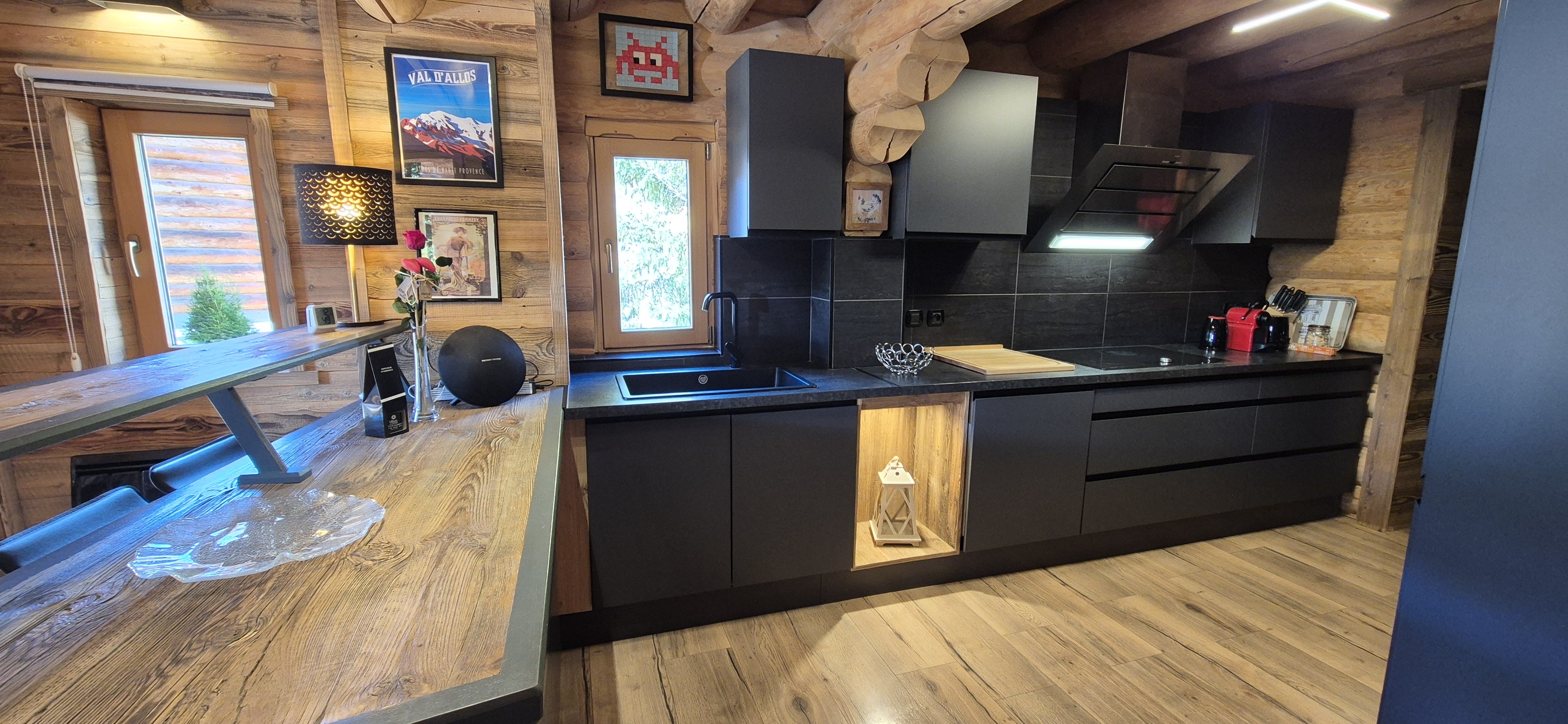 Le chalet en rondins