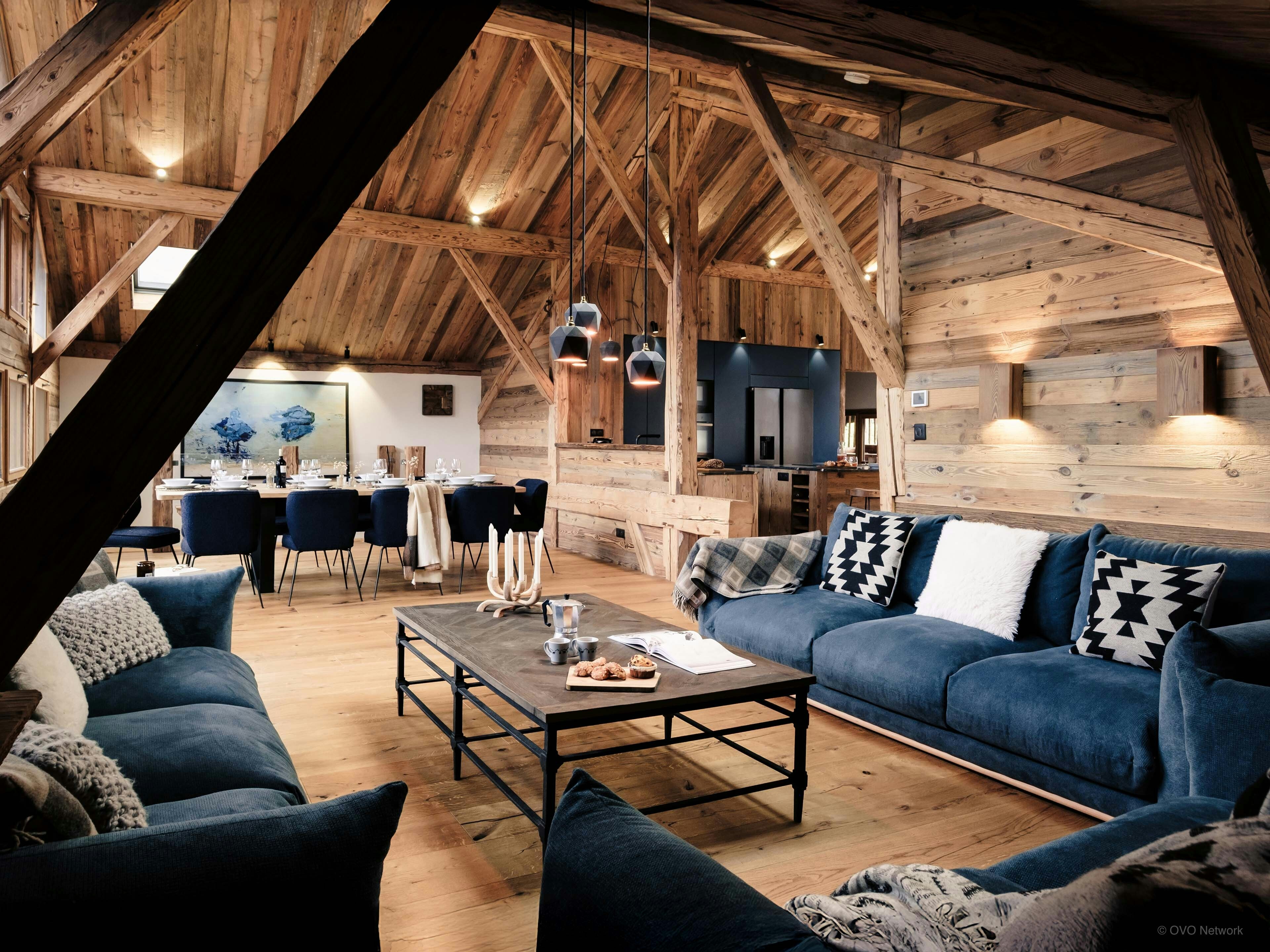 Spacieux chalet pour 12 avec jacuzzi au cœur du grand massif