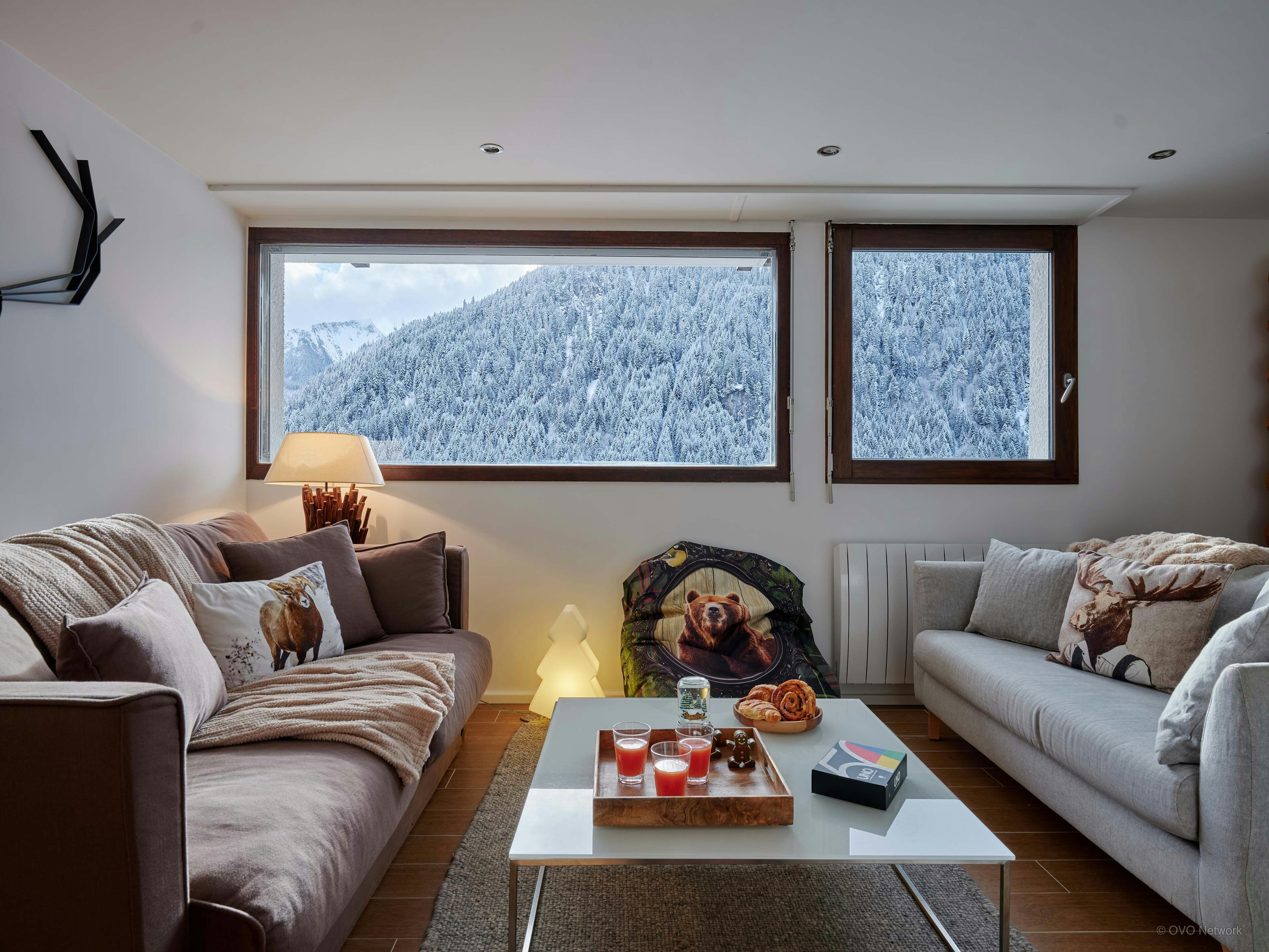 Ravissant cocon familial pour 8 avec sauna à châtel