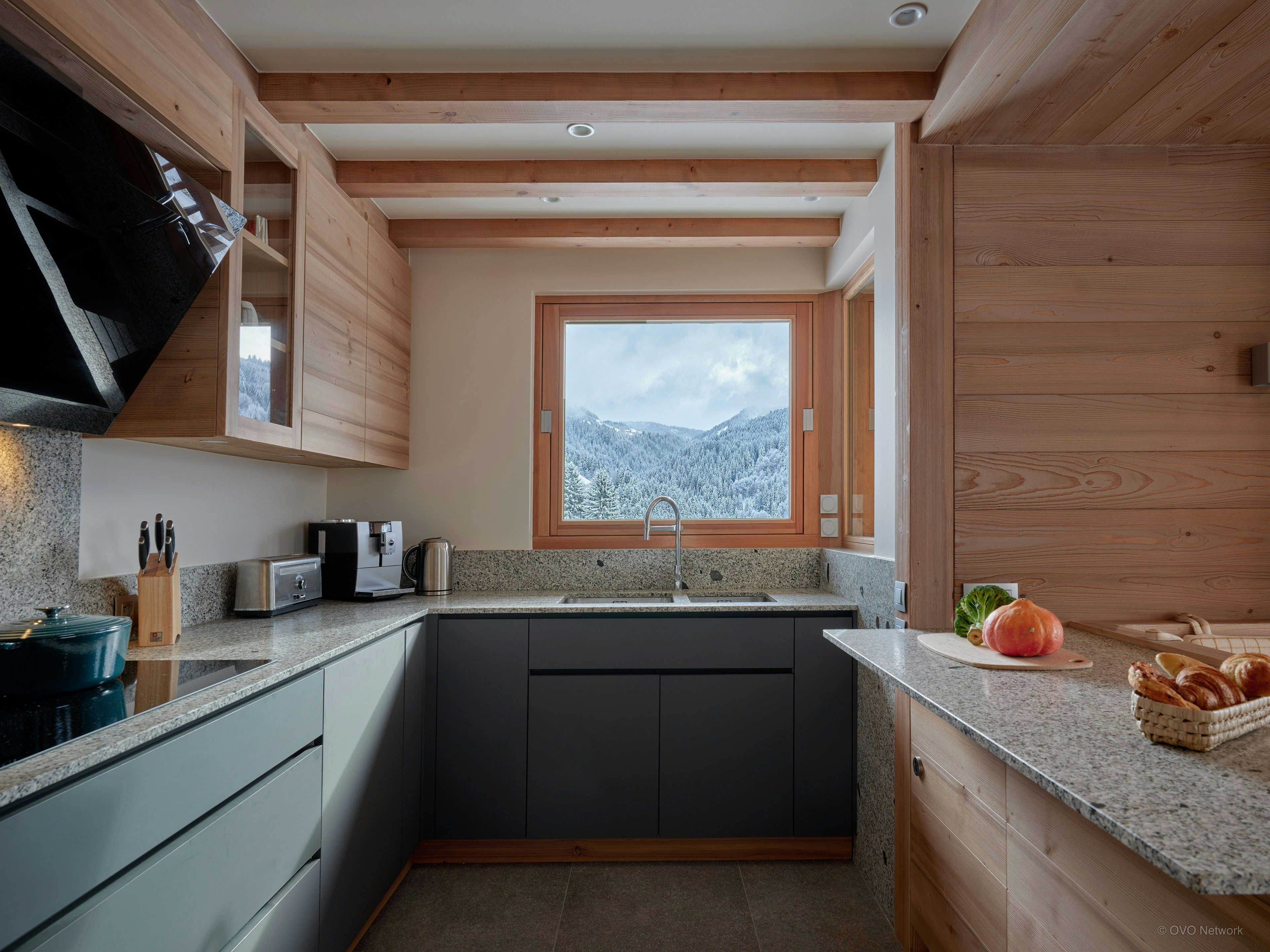 Chalet pour 8 avec sauna et vue spectaculaire