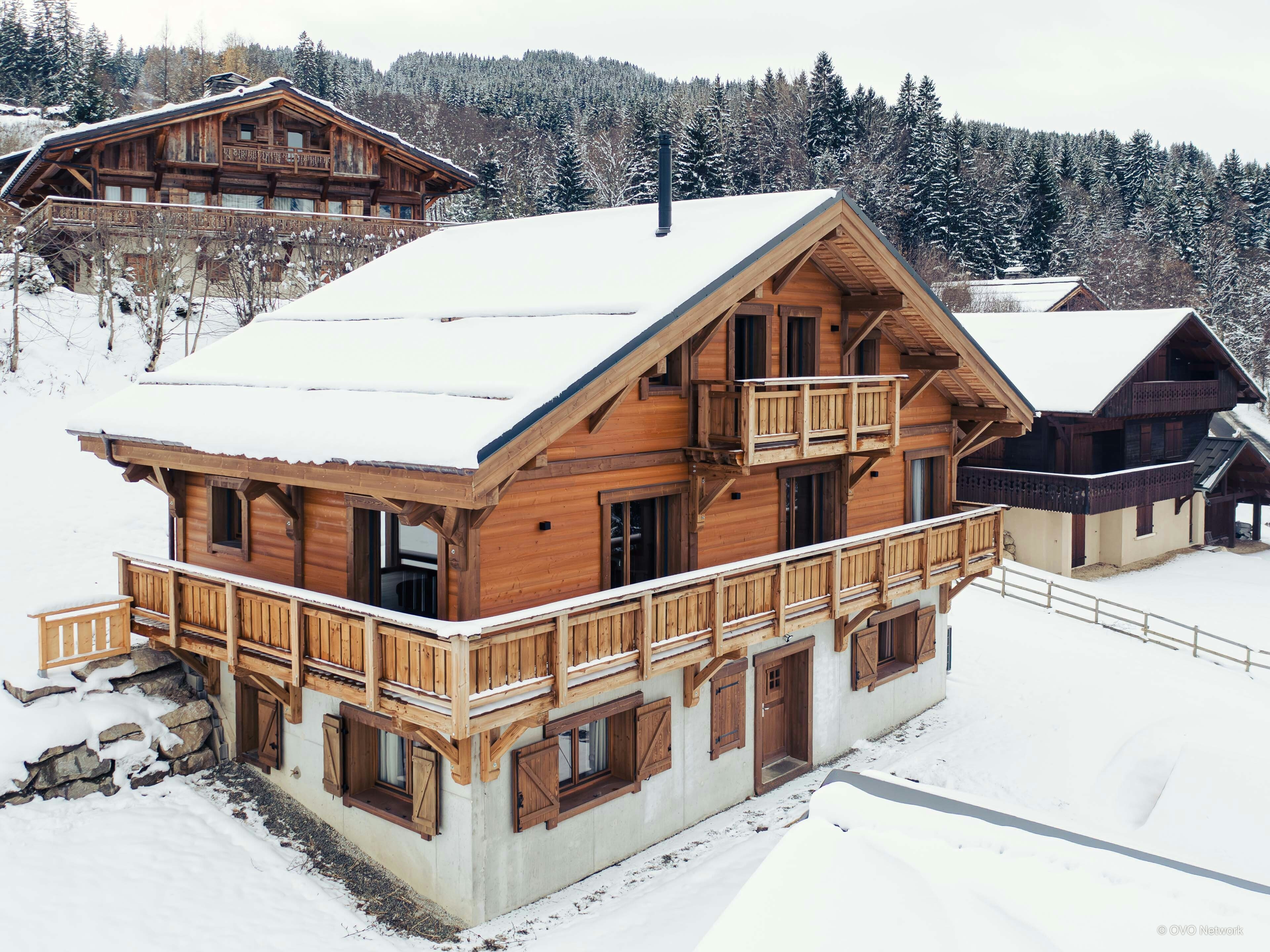 Chalet pour 11 avec sauna, bain nordique et vue imprenable