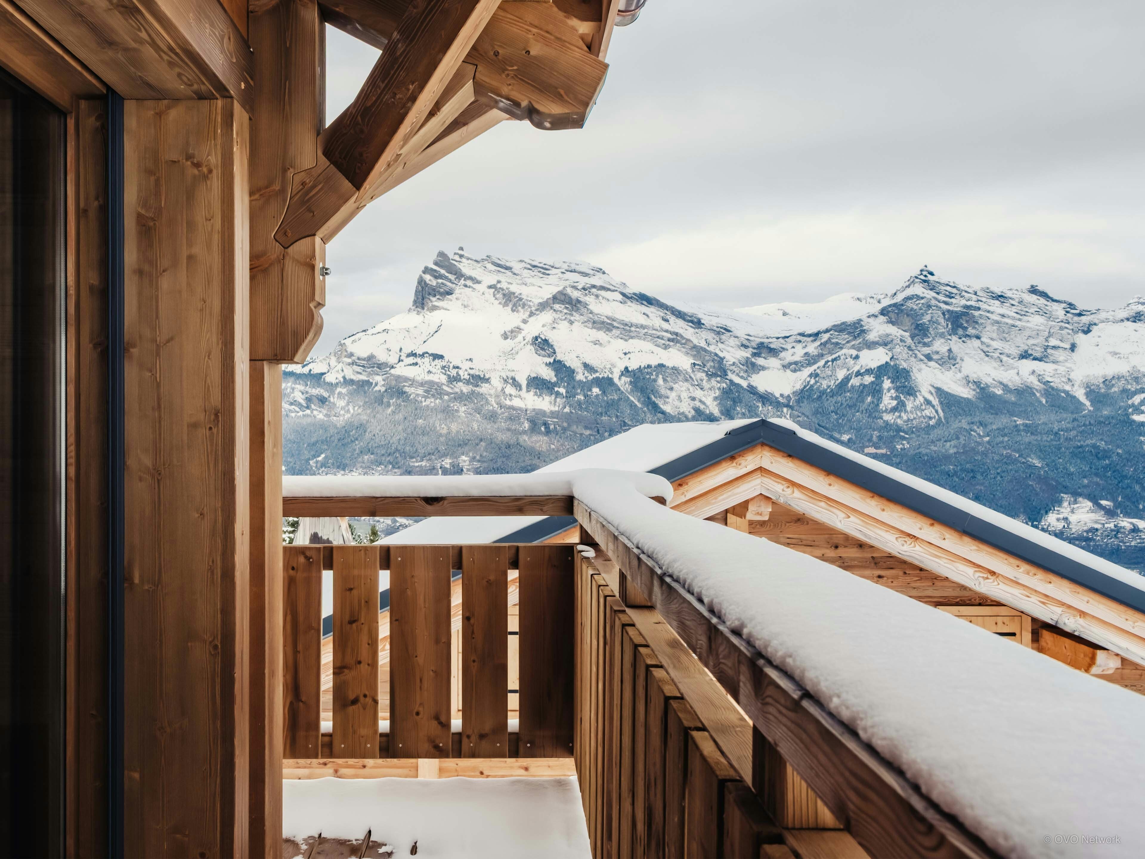 Chalet pour 11 avec sauna, bain nordique et vue imprenable