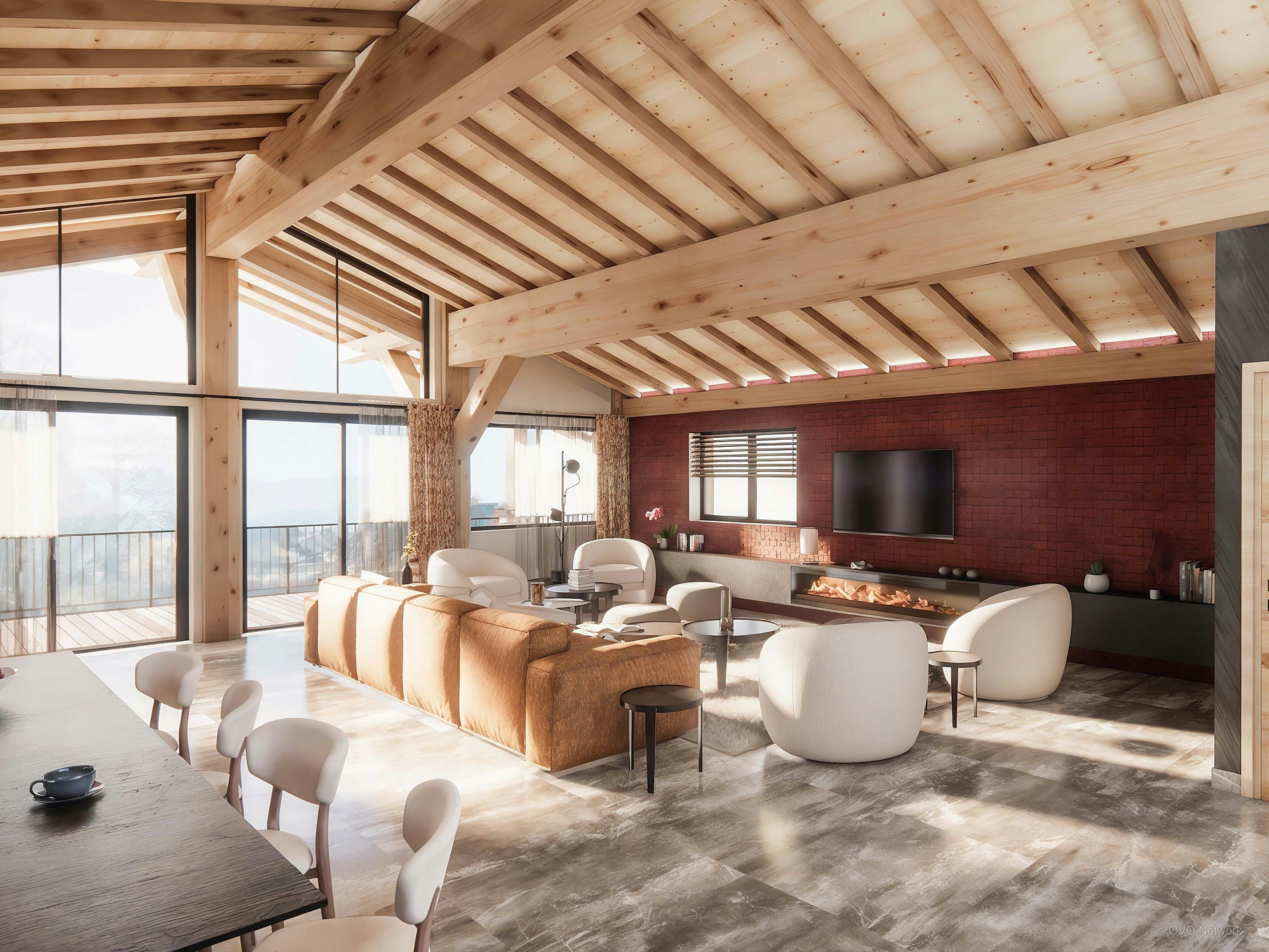En avant première - chalet pour 8 avec jacuzzi et piscine