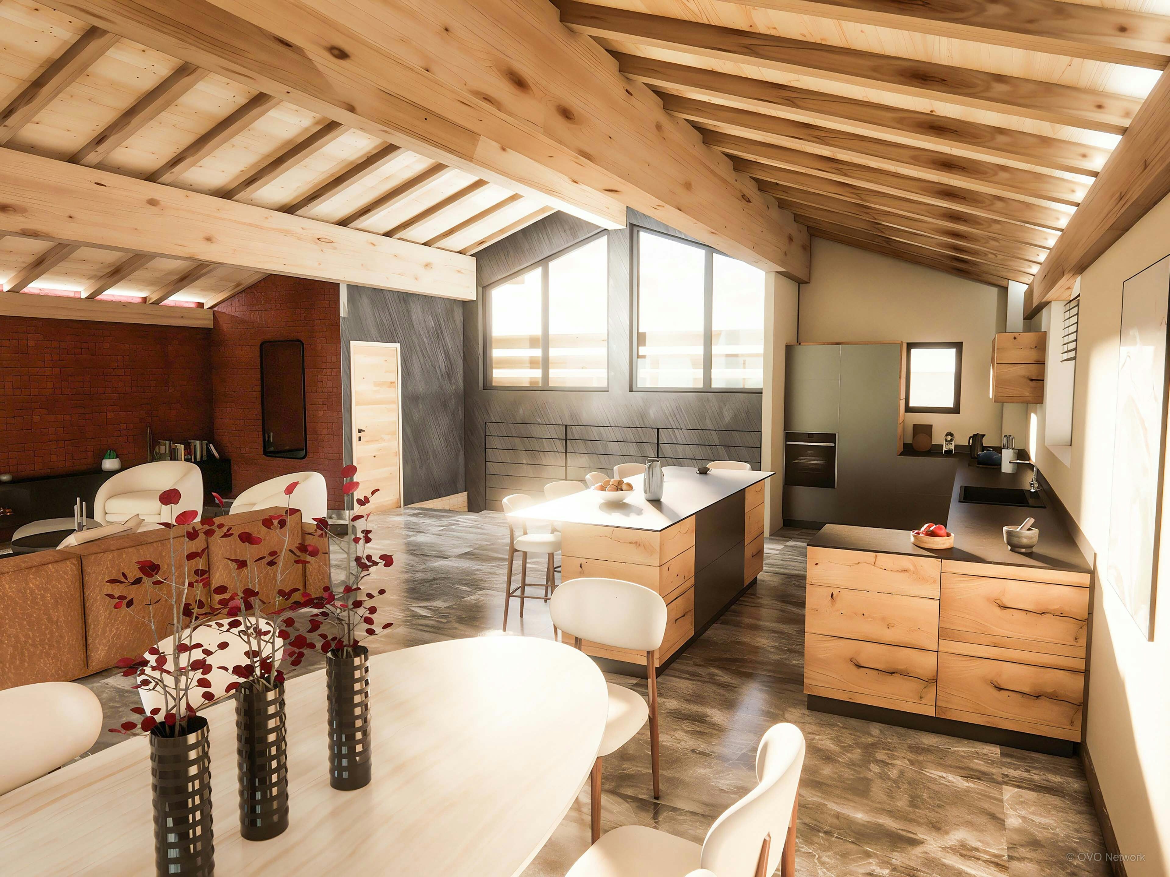 En avant première - chalet pour 8 avec jacuzzi et piscine