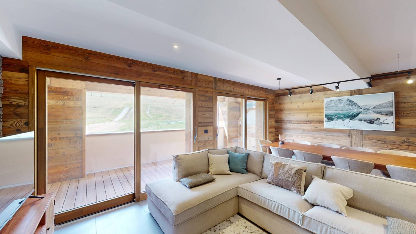 Appartement 10 personnes dans une résidence neuve sur le front de neige