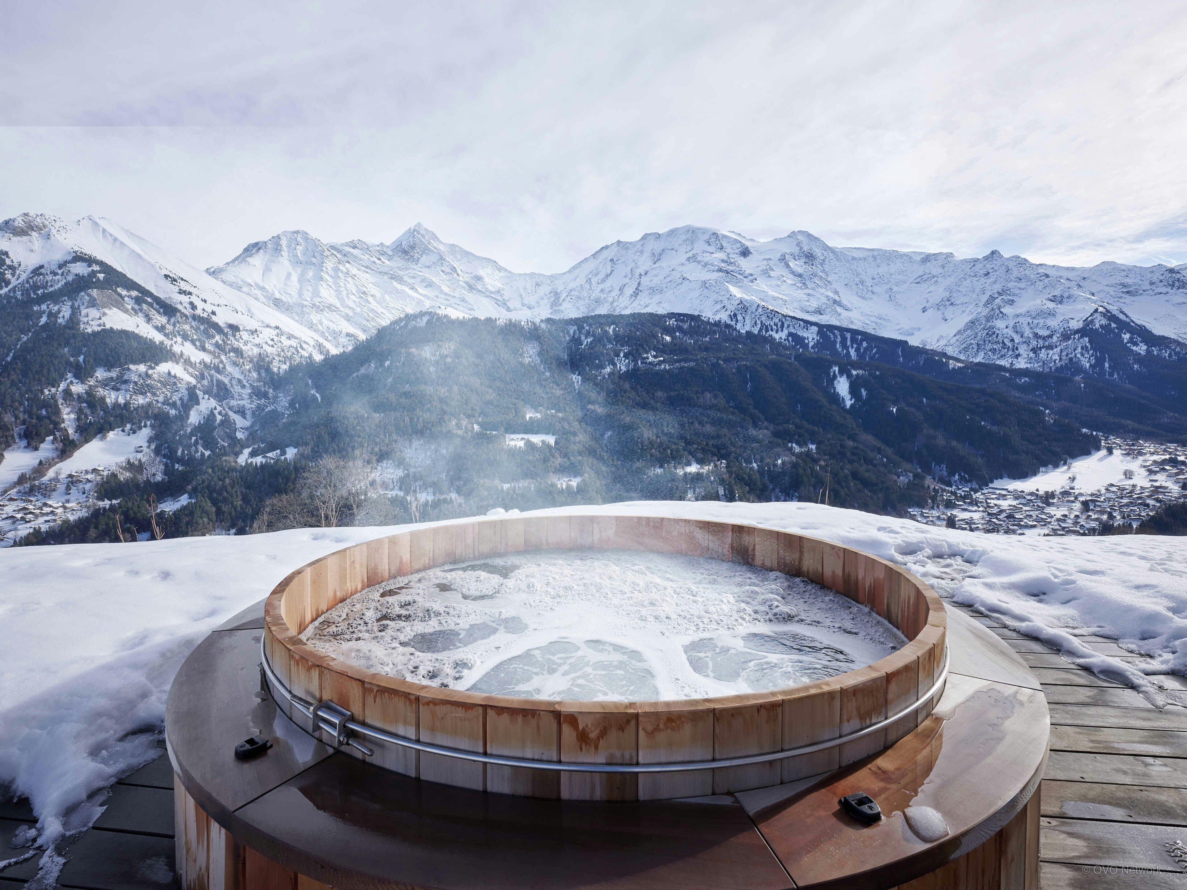 Chalet pour 14 avec sauna, bain nordique et ascenseur